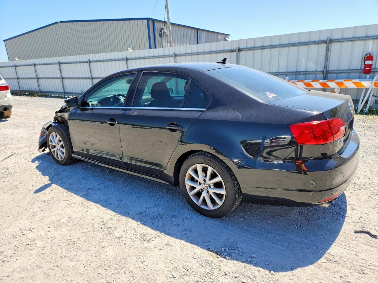 2014 Volkswagen Jetta Se Black vin: 3VWD17AJ8EM393617