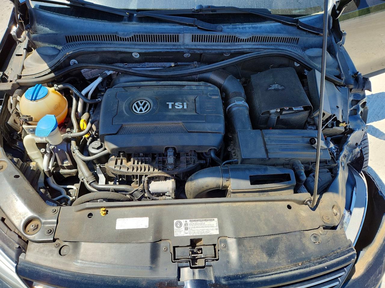 2014 Volkswagen Jetta Se Black vin: 3VWD17AJ8EM393617