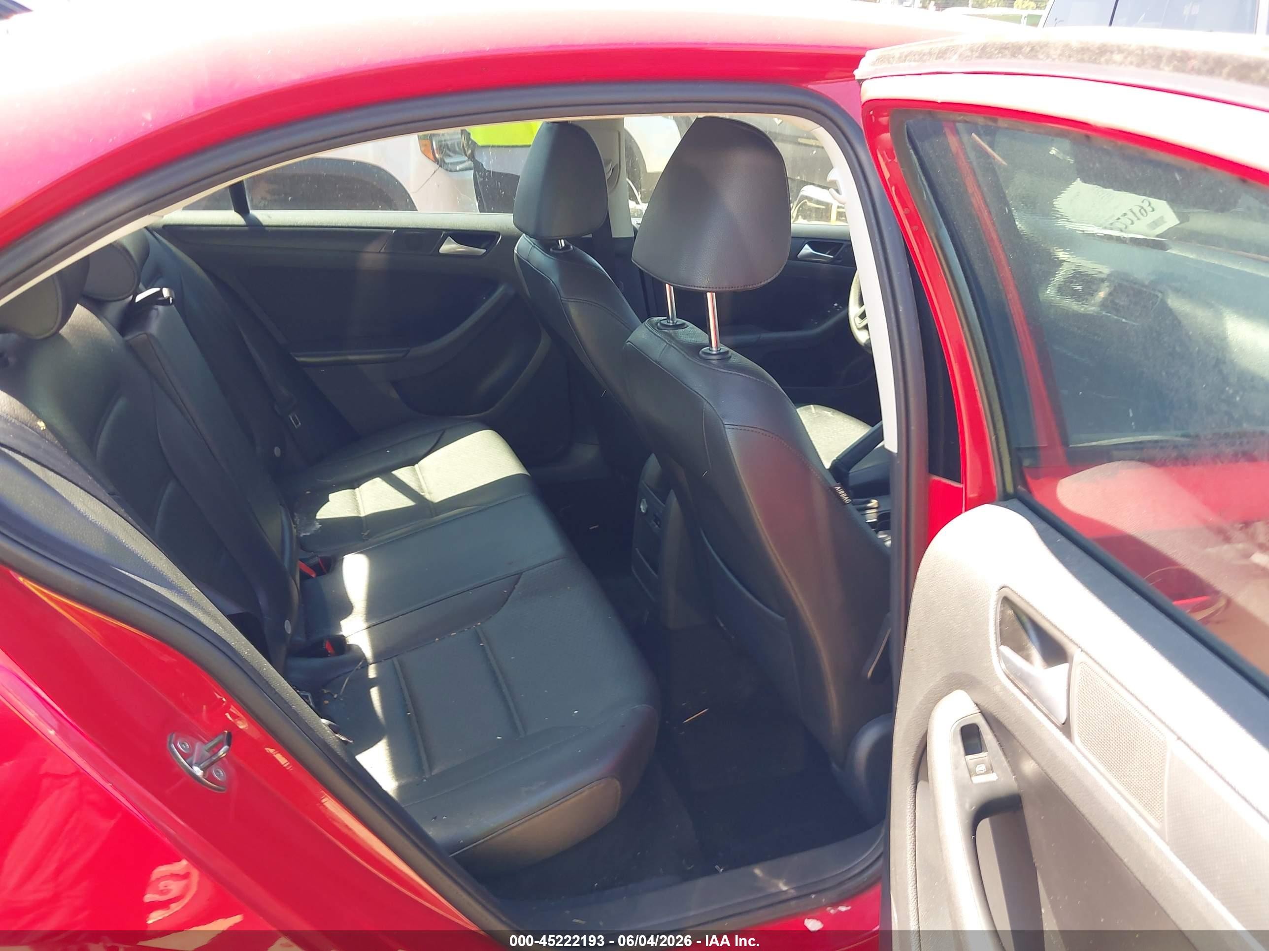 2014 Volkswagen Jetta 1.8t Se Red vin: 3VWD17AJ8EM396288
