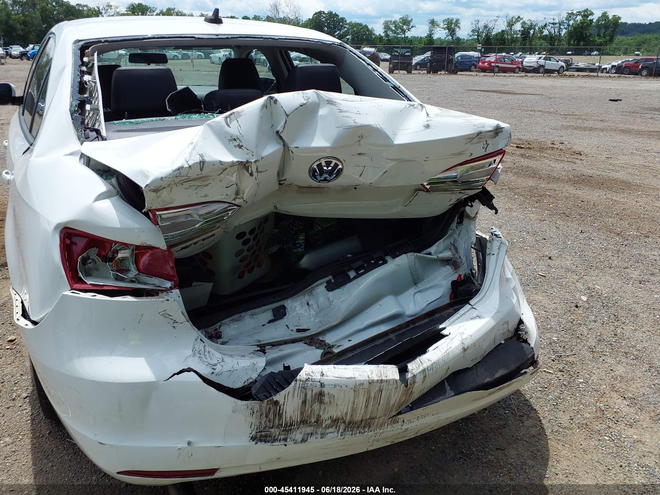 2014 Volkswagen Jetta 1.8t Se White vin: 3VWD17AJ8EM418466