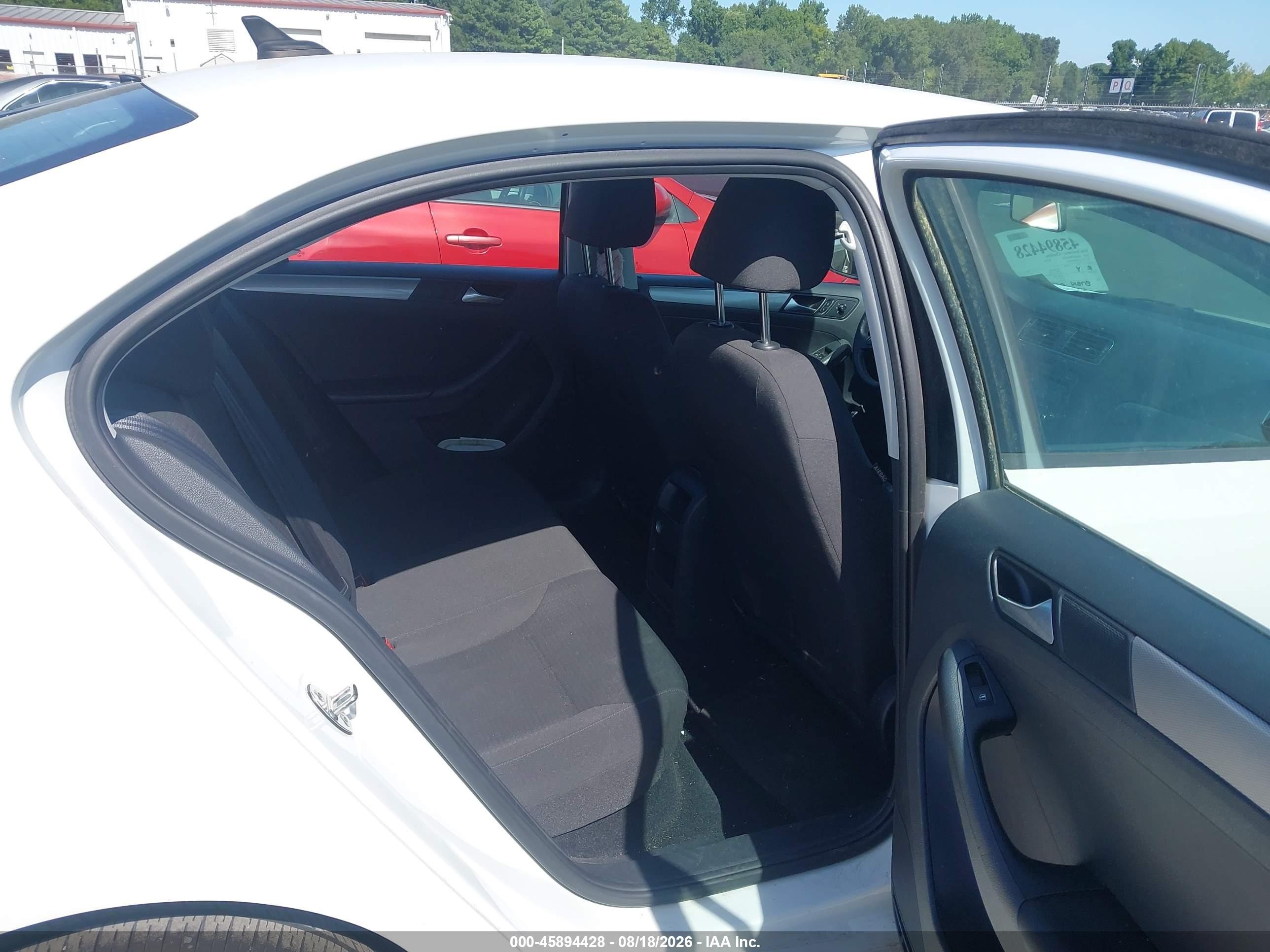 2015 Volkswagen Jetta Se White vin: 3VWD17AJ8FM232301
