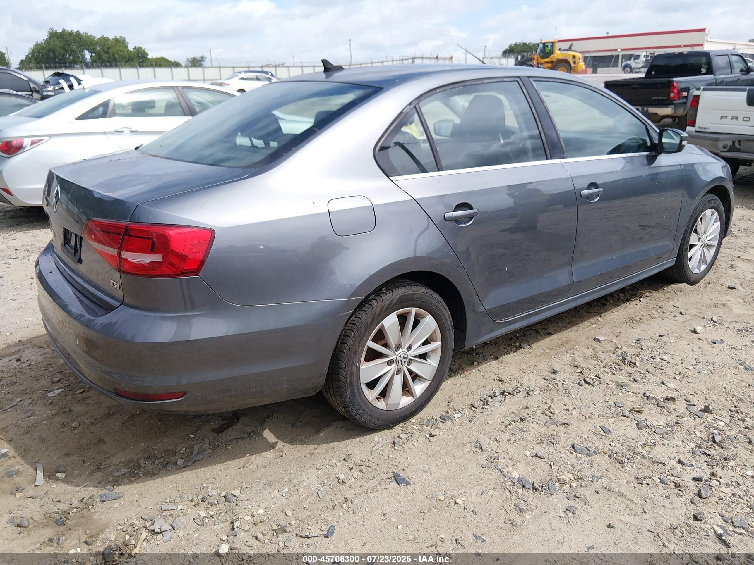 2015 Volkswagen Jetta 1.8t Se Blue vin: 3VWD17AJ8FM233819