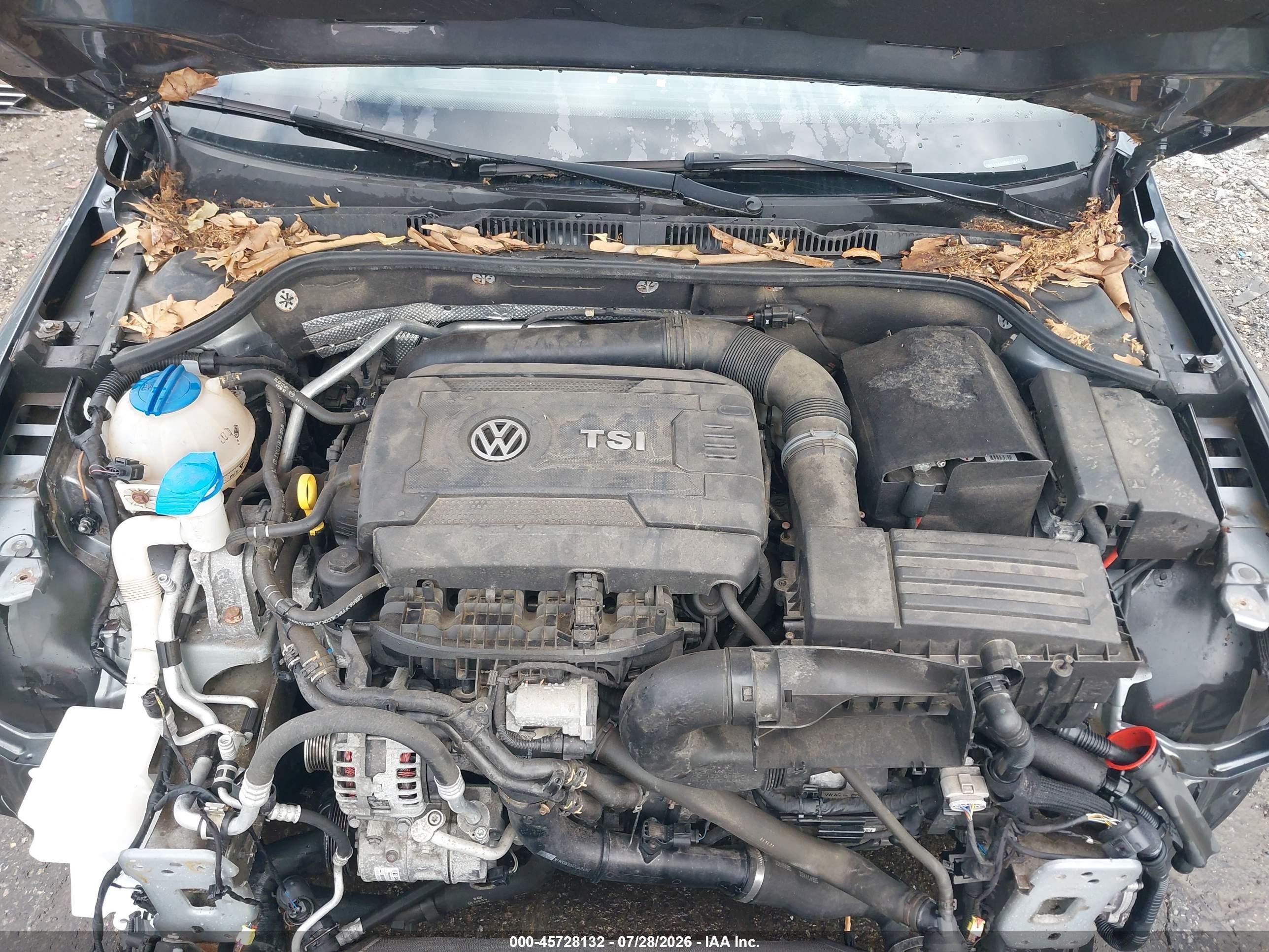 2015 Volkswagen Jetta 1.8t Se Серый vin: 3VWD17AJ8FM249129