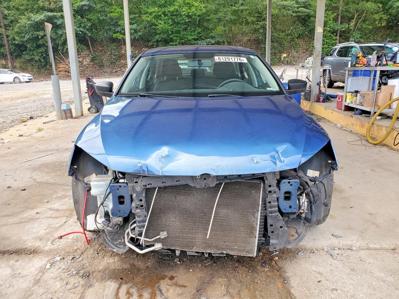 2015 Volkswagen Jetta Se Blue vin: 3VWD17AJ8FM264164
