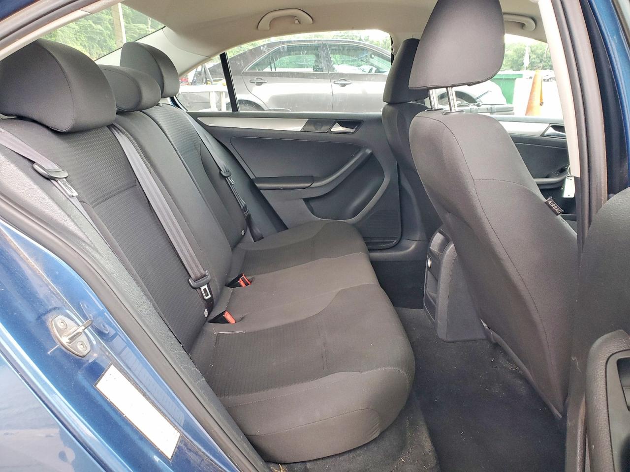 2015 Volkswagen Jetta Se Blue vin: 3VWD17AJ8FM264164
