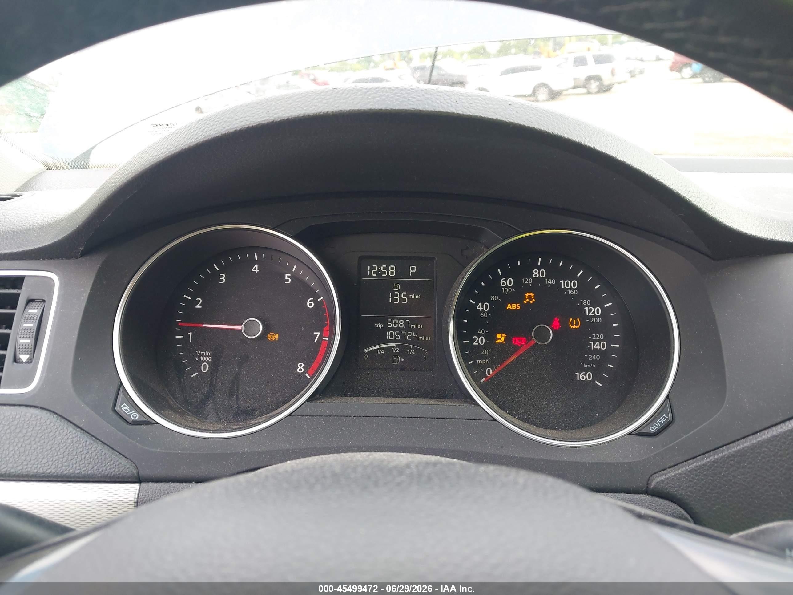 2015 Volkswagen Jetta 1.8t Se Gray vin: 3VWD17AJ8FM286584