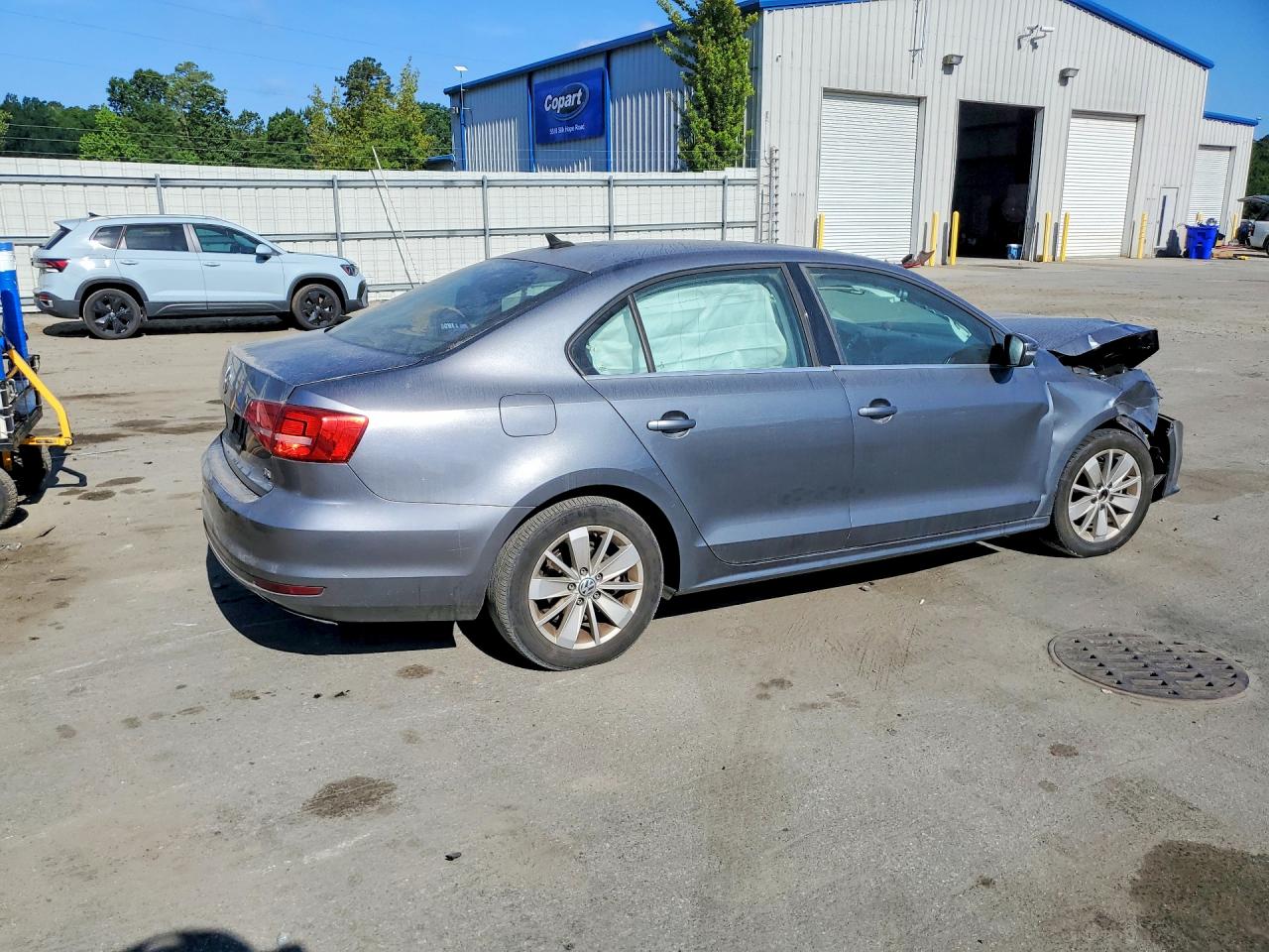 2015 Volkswagen Jetta Se Charcoal vin: 3VWD17AJ8FM310771