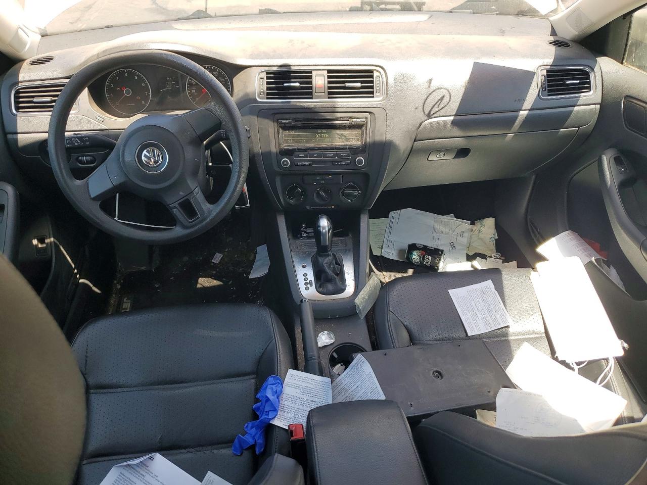 2014 Volkswagen Jetta Se Silver vin: 3VWD17AJ9EM221371