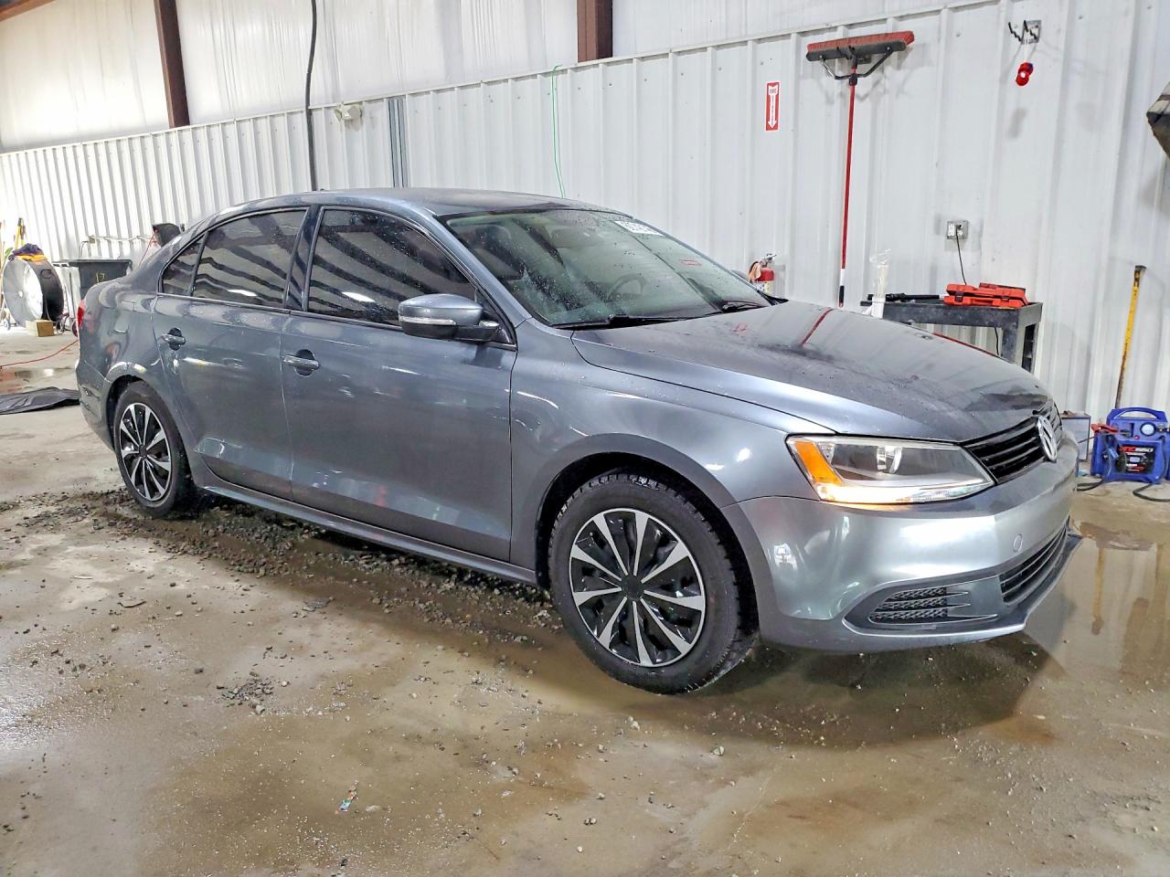 2014 Volkswagen Jetta Se Серый vin: 3VWD17AJ9EM246464