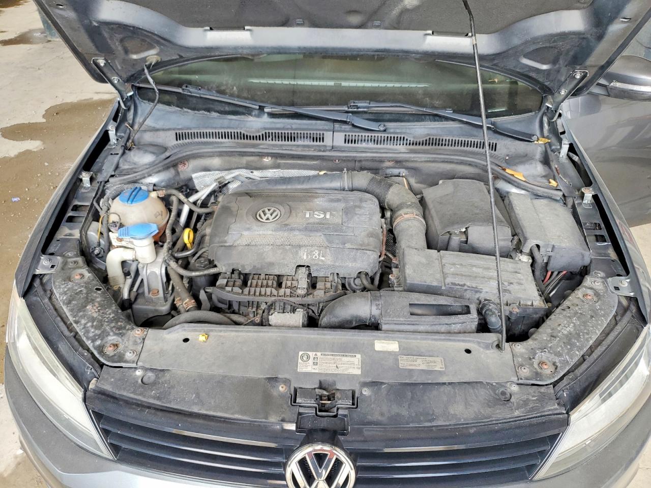 2014 Volkswagen Jetta Se Серый vin: 3VWD17AJ9EM246464