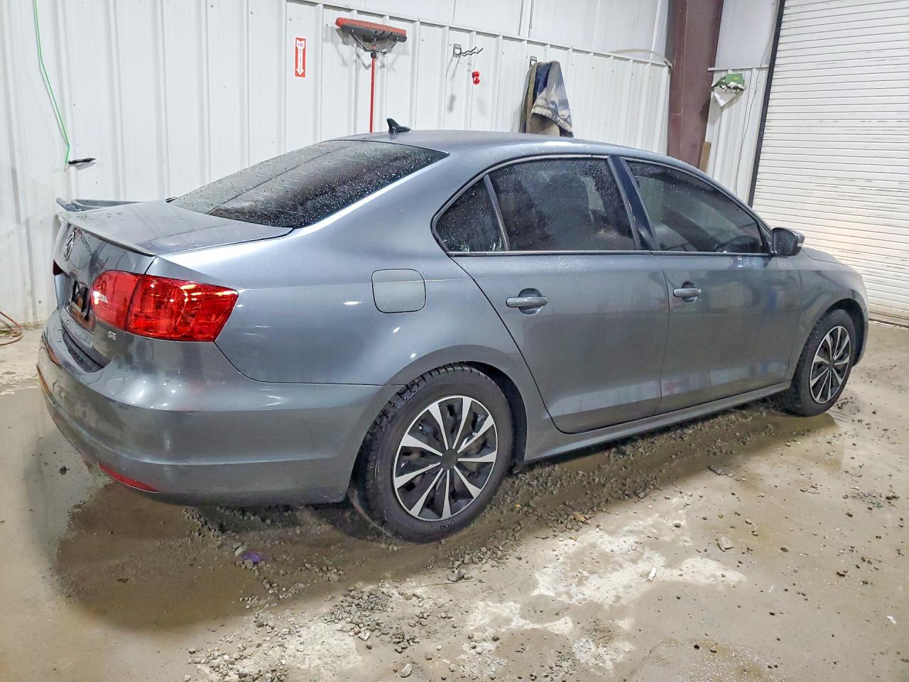 2014 Volkswagen Jetta Se Серый vin: 3VWD17AJ9EM246464