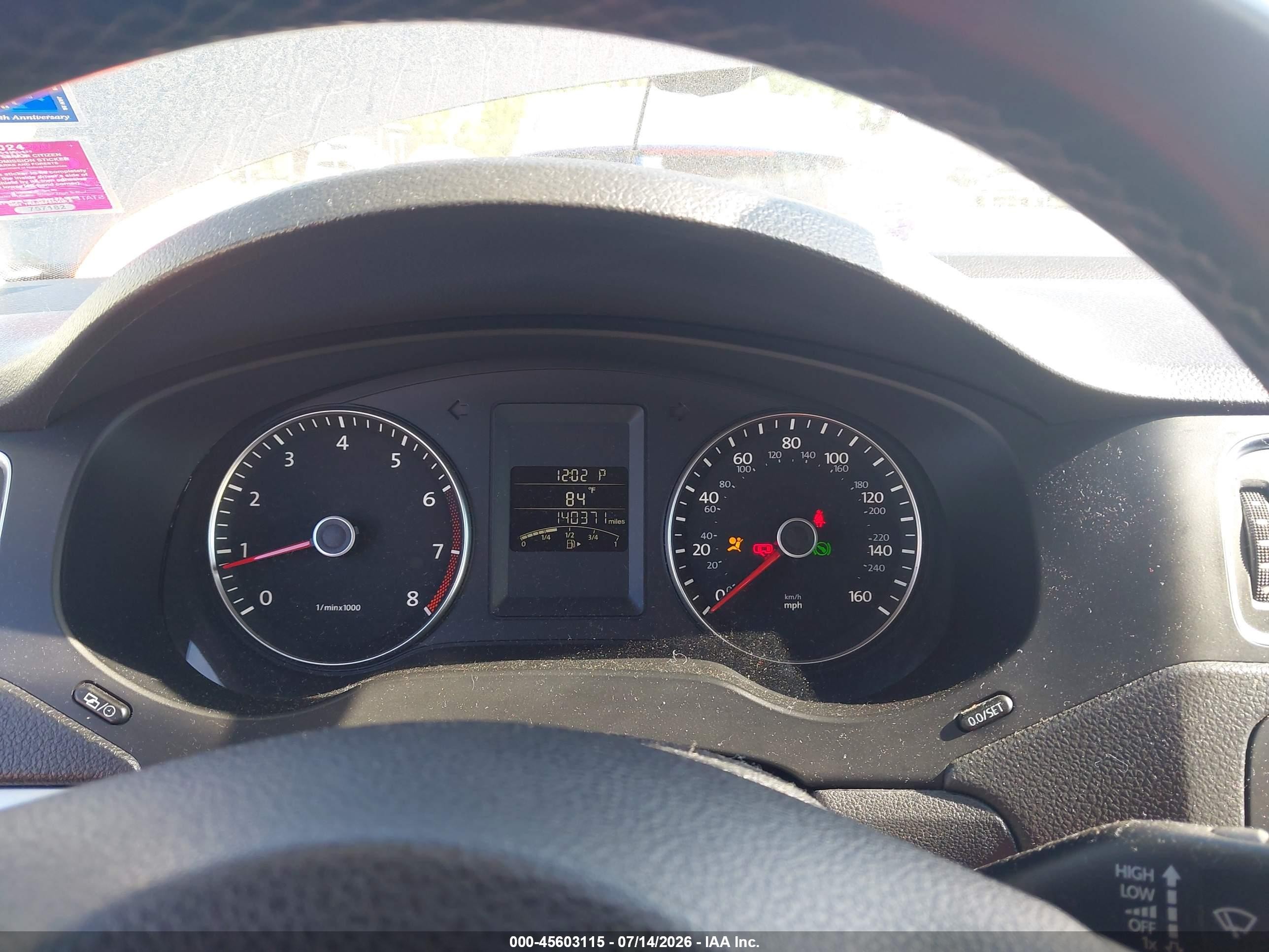 2014 Volkswagen Jetta 1.8t Se Silver vin: 3VWD17AJ9EM255326