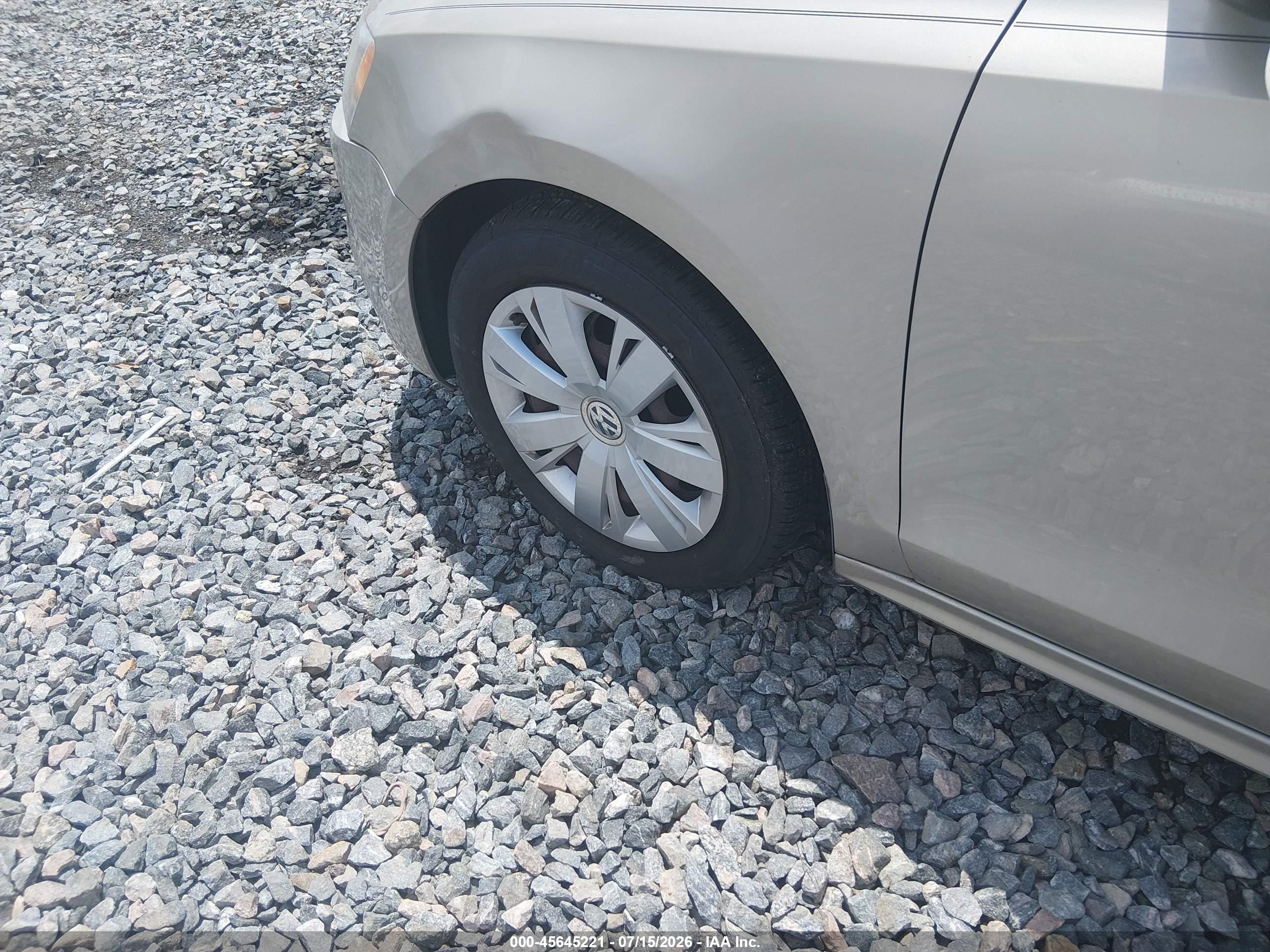 2014 Volkswagen Jetta Se Gold vin: 3VWD17AJ9EM281117