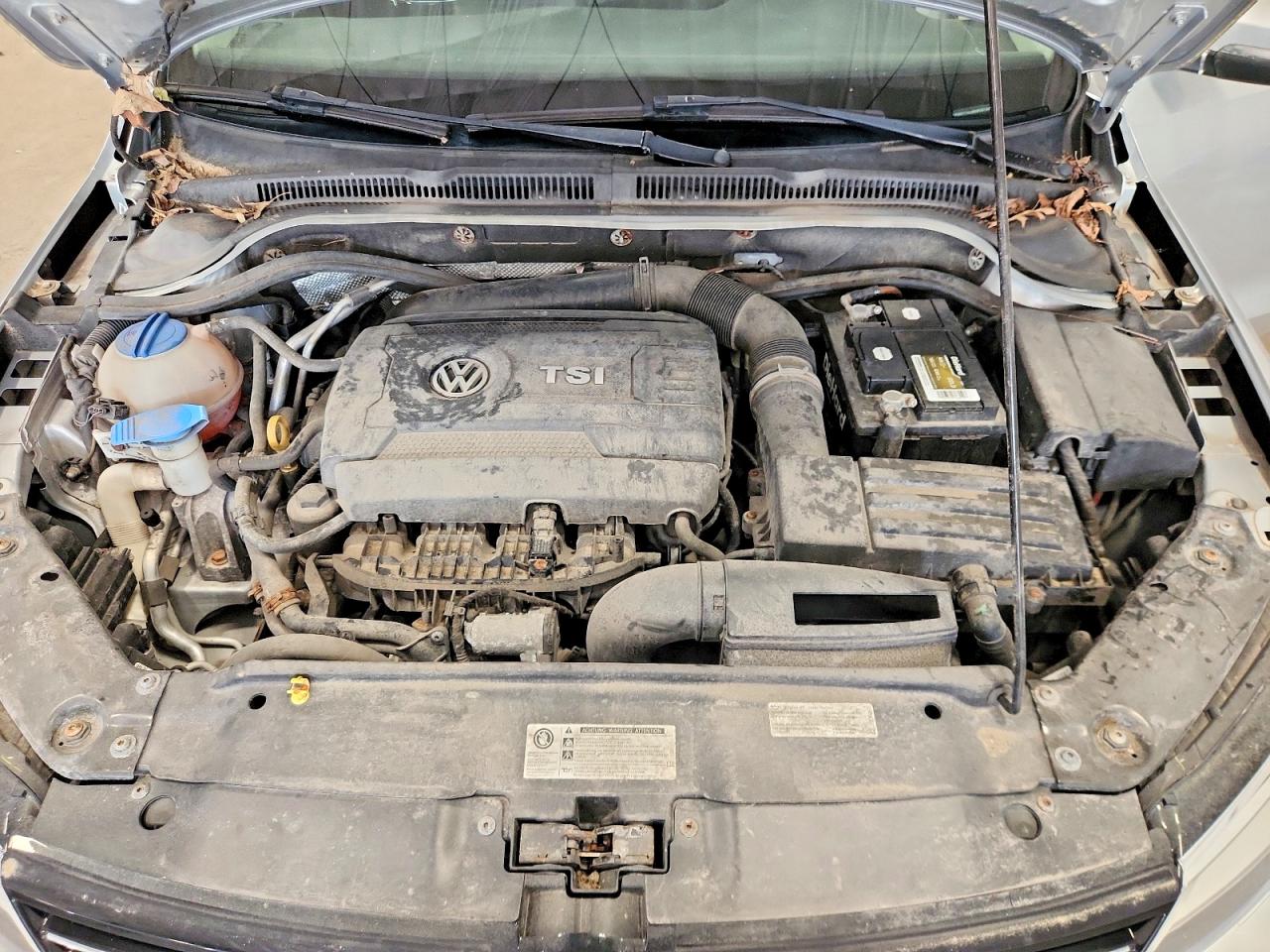 2014 Volkswagen Jetta Se Silver vin: 3VWD17AJ9EM361842