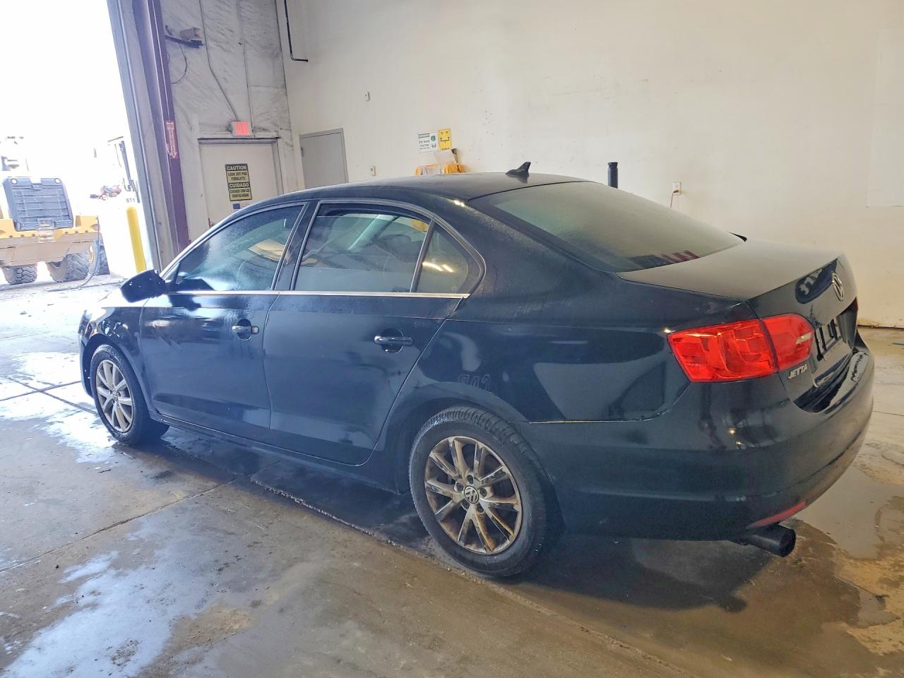 2014 Volkswagen Jetta Se Black vin: 3VWD17AJ9EM425927