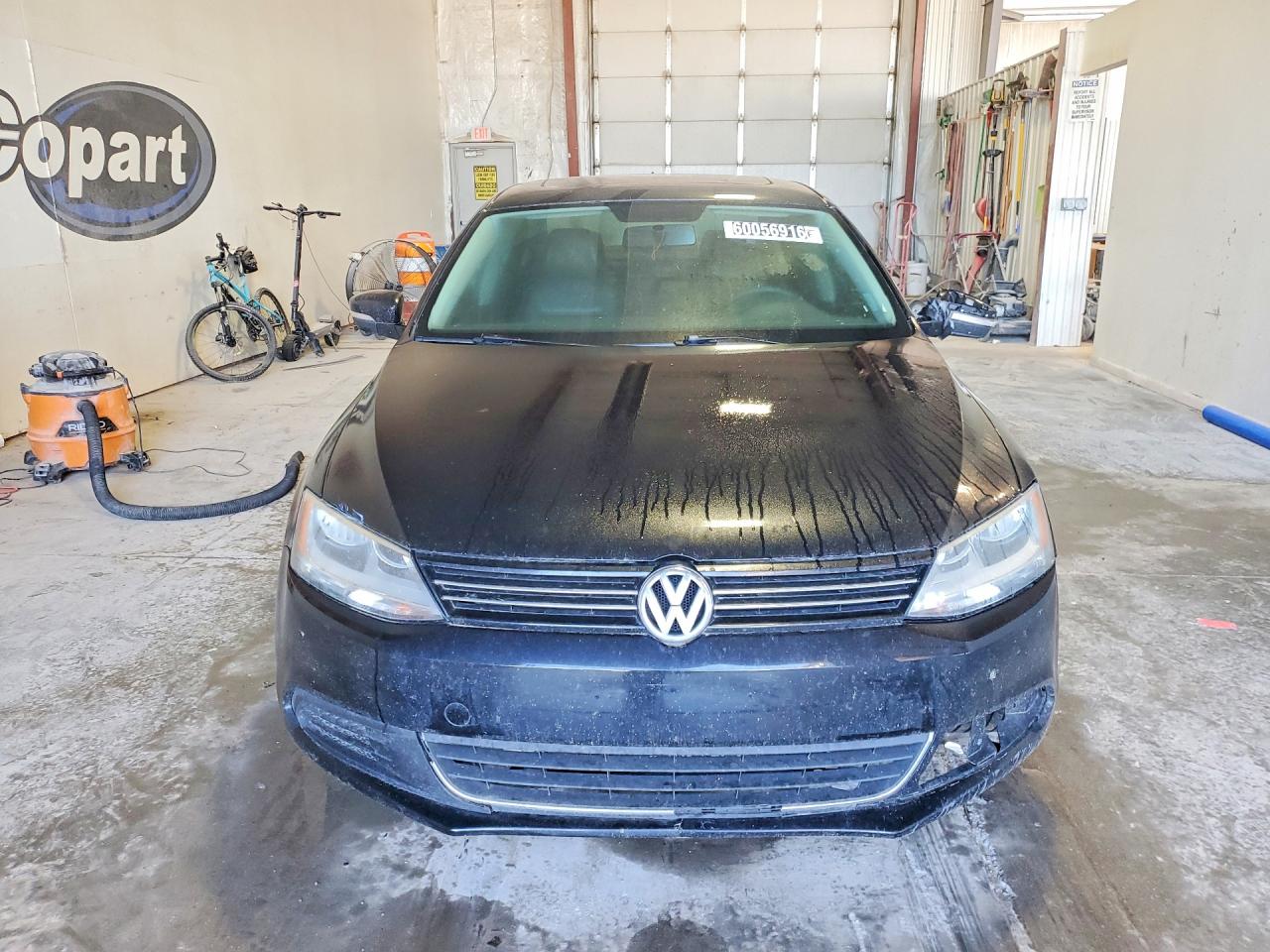 2014 Volkswagen Jetta Se Black vin: 3VWD17AJ9EM425927