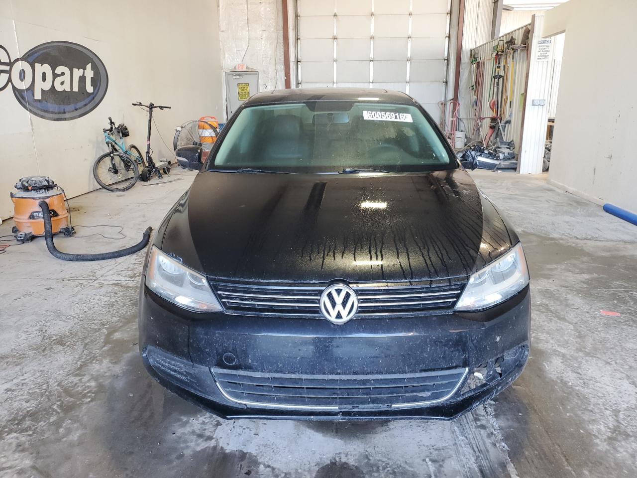 2014 Volkswagen Jetta Se Black vin: 3VWD17AJ9EM425927 Damage: Hood, Dent(S) W/ Paint Dmg, 2 To 3 Inches
