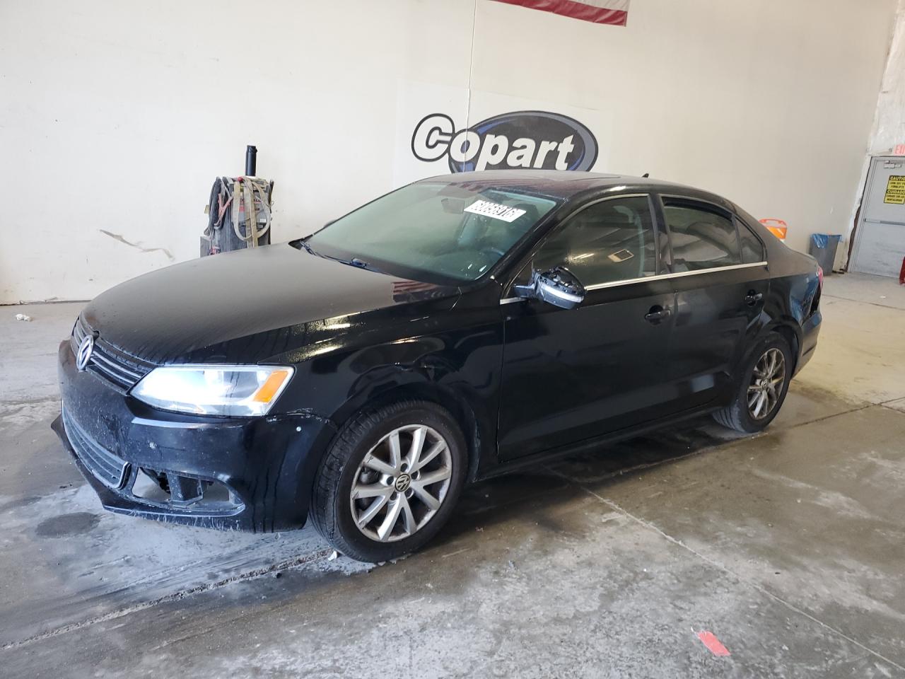 2014 Volkswagen Jetta Se Black vin: 3VWD17AJ9EM425927 Damage: Front Bumper/Cover, Broken, Replacement Required