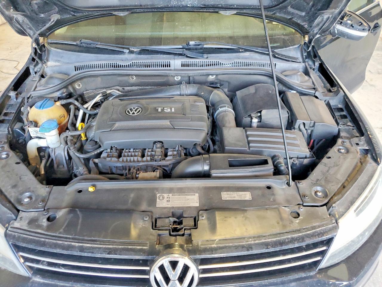 2014 Volkswagen Jetta Se Black vin: 3VWD17AJ9EM425927