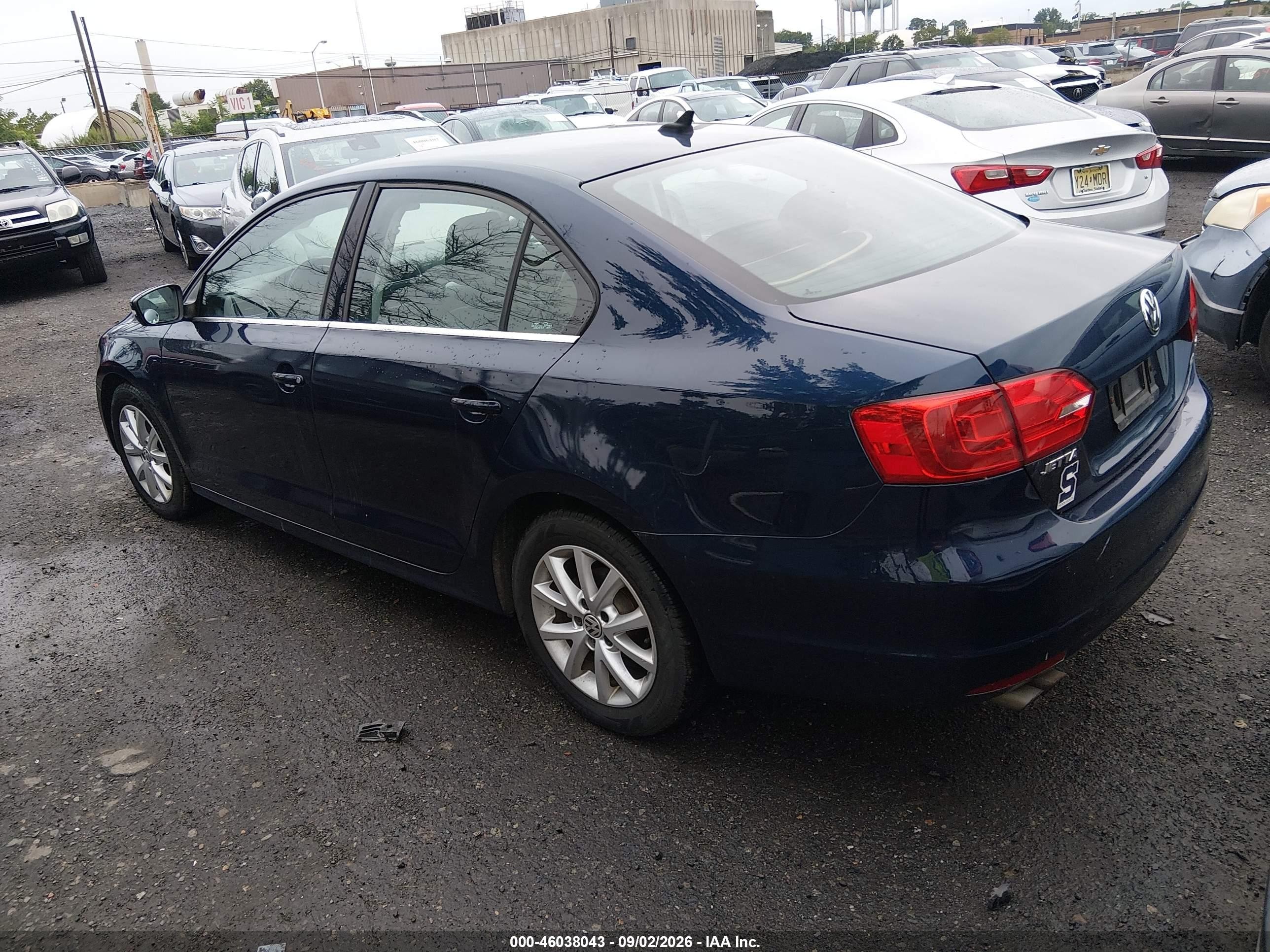 2014 Volkswagen Jetta 1.8t Se White vin: 3VWD17AJ9EM427368