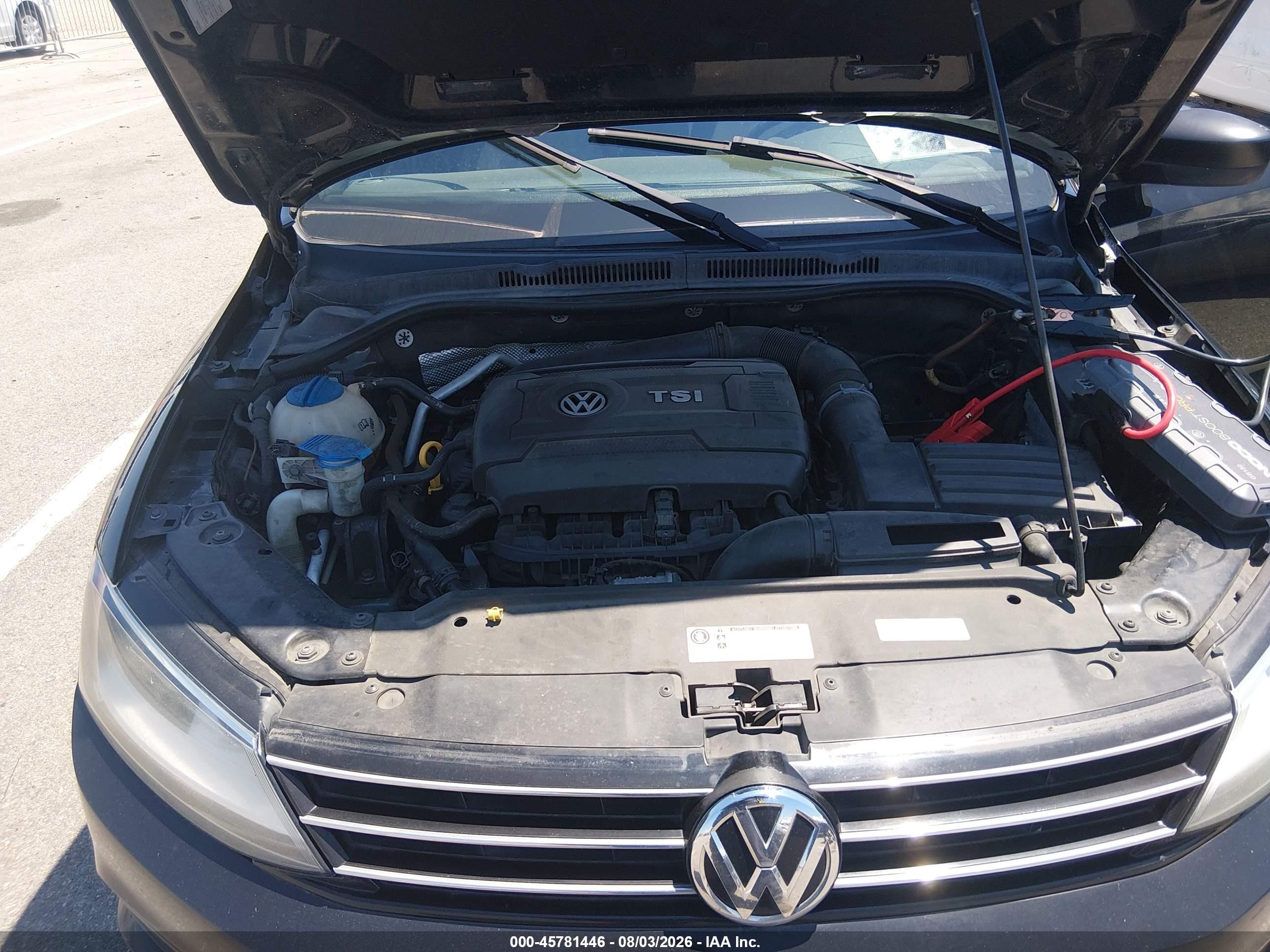 2015 Volkswagen Jetta 1.8t Sport Черный vin: 3VWD17AJ9FM203437