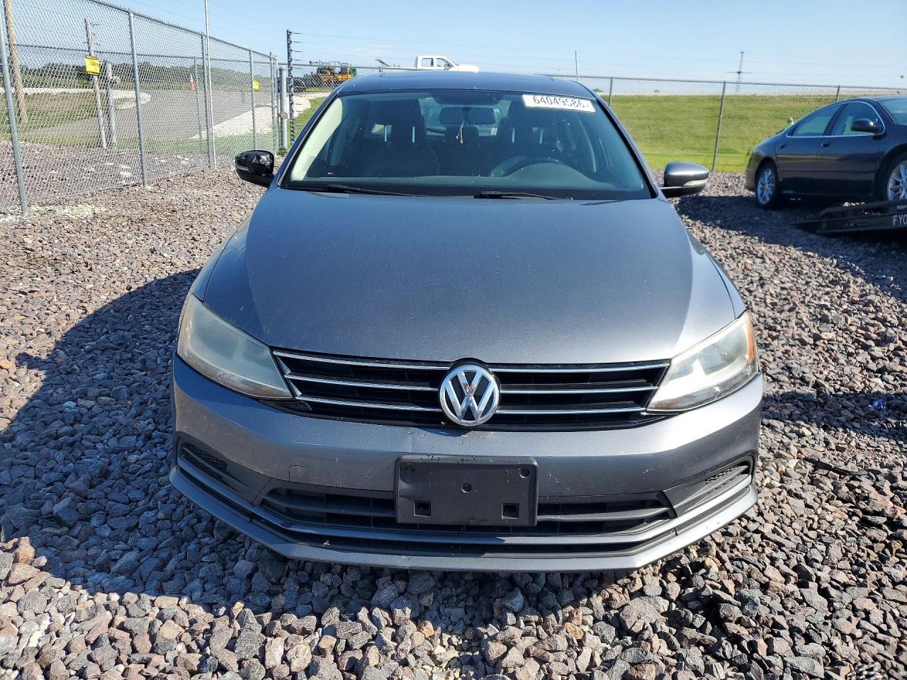 2015 Volkswagen Jetta Se Gray vin: 3VWD17AJ9FM250953