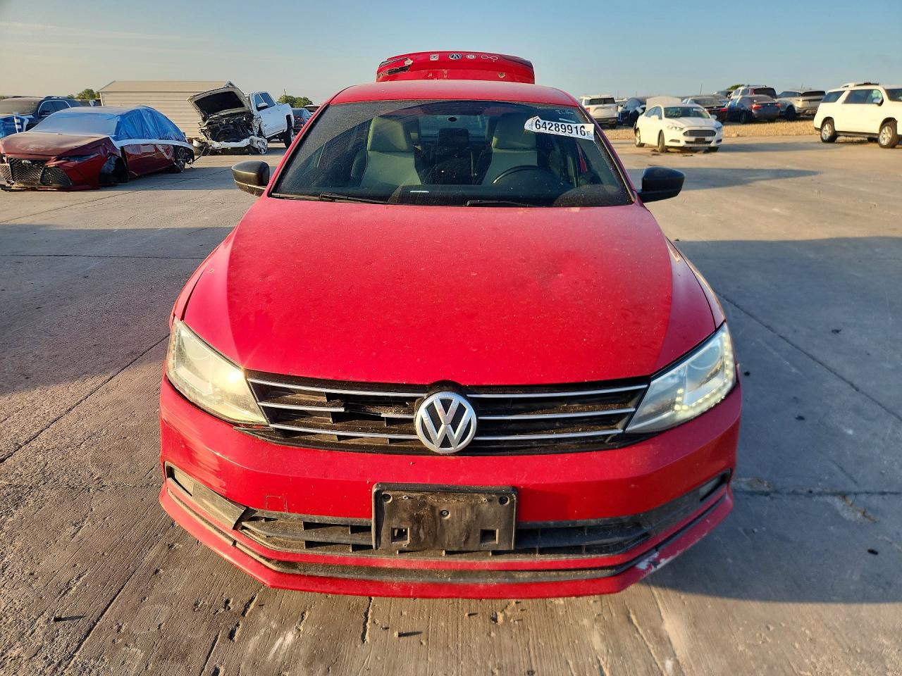 2016 Volkswagen Jetta Sport Красный vin: 3VWD17AJ9GM324907