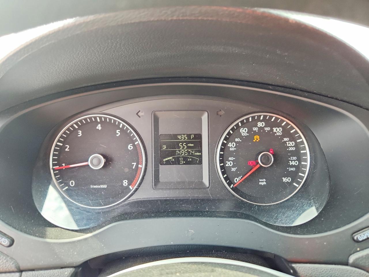 2014 Volkswagen Jetta Se Silver vin: 3VWD17AJXEM214154