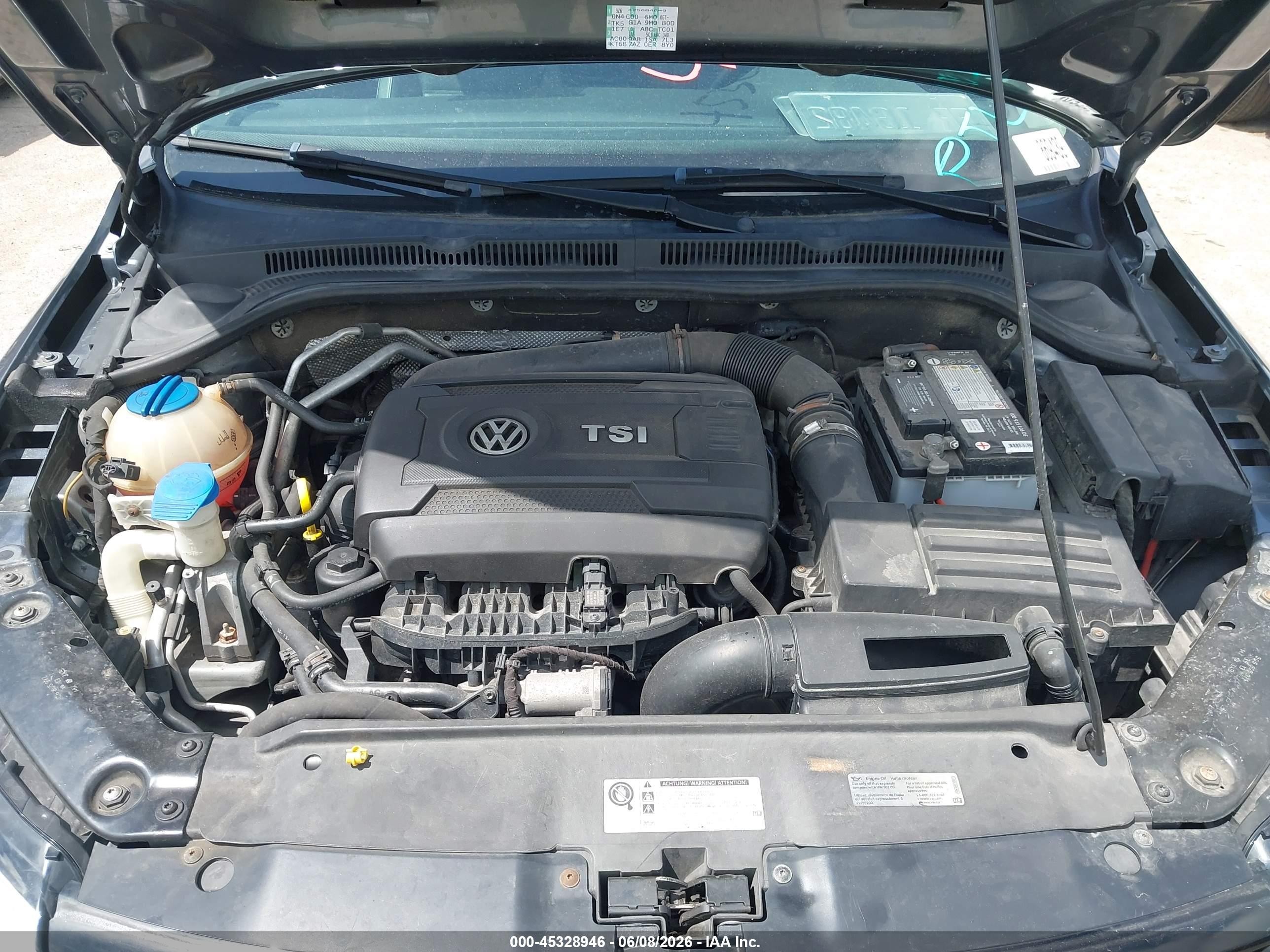 2014 Volkswagen Jetta 1.8t Se Brown vin: 3VWD17AJXEM227745