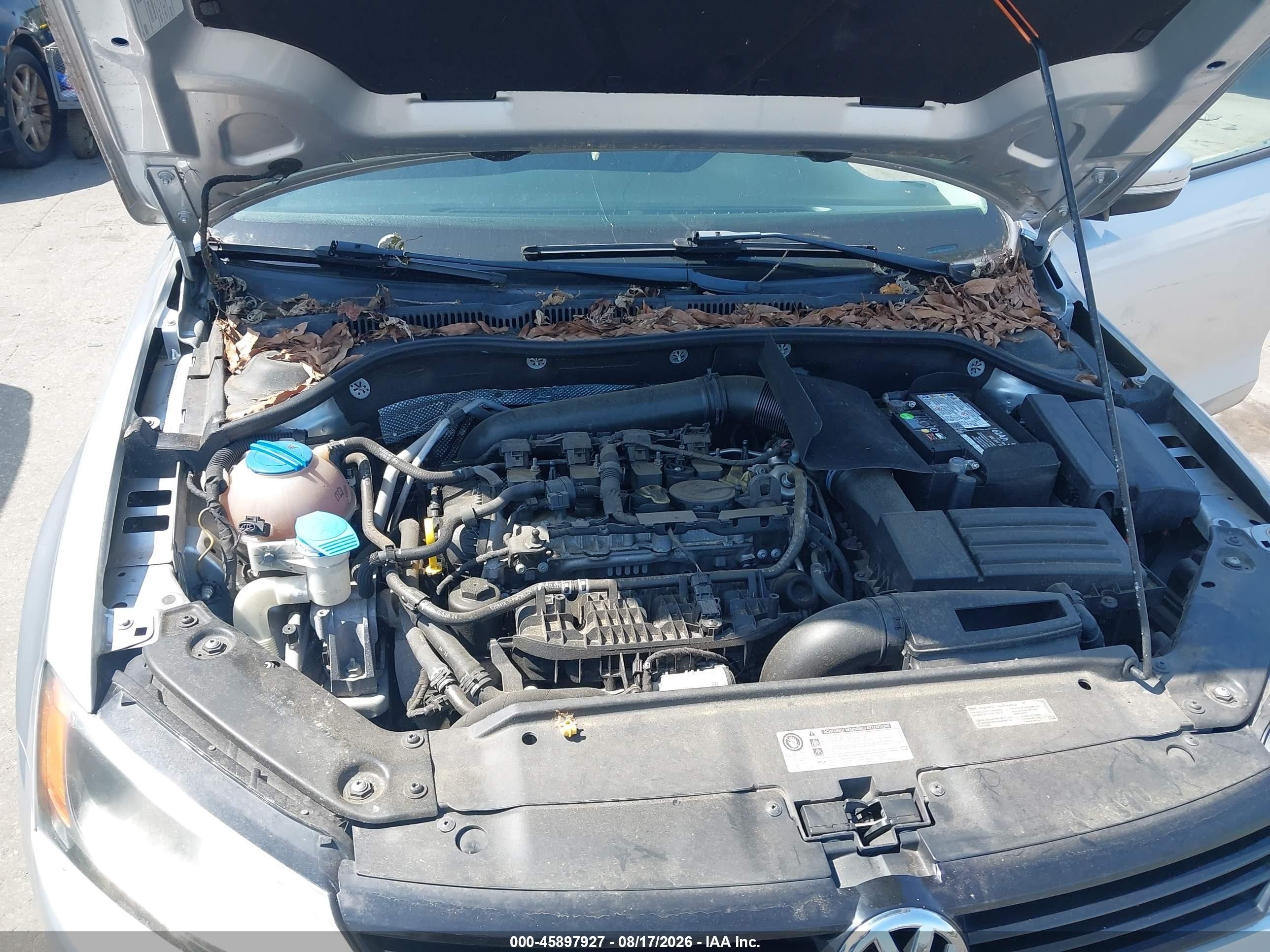 2014 Volkswagen Jetta 1.8t Se Серебряный vin: 3VWD17AJXEM243735