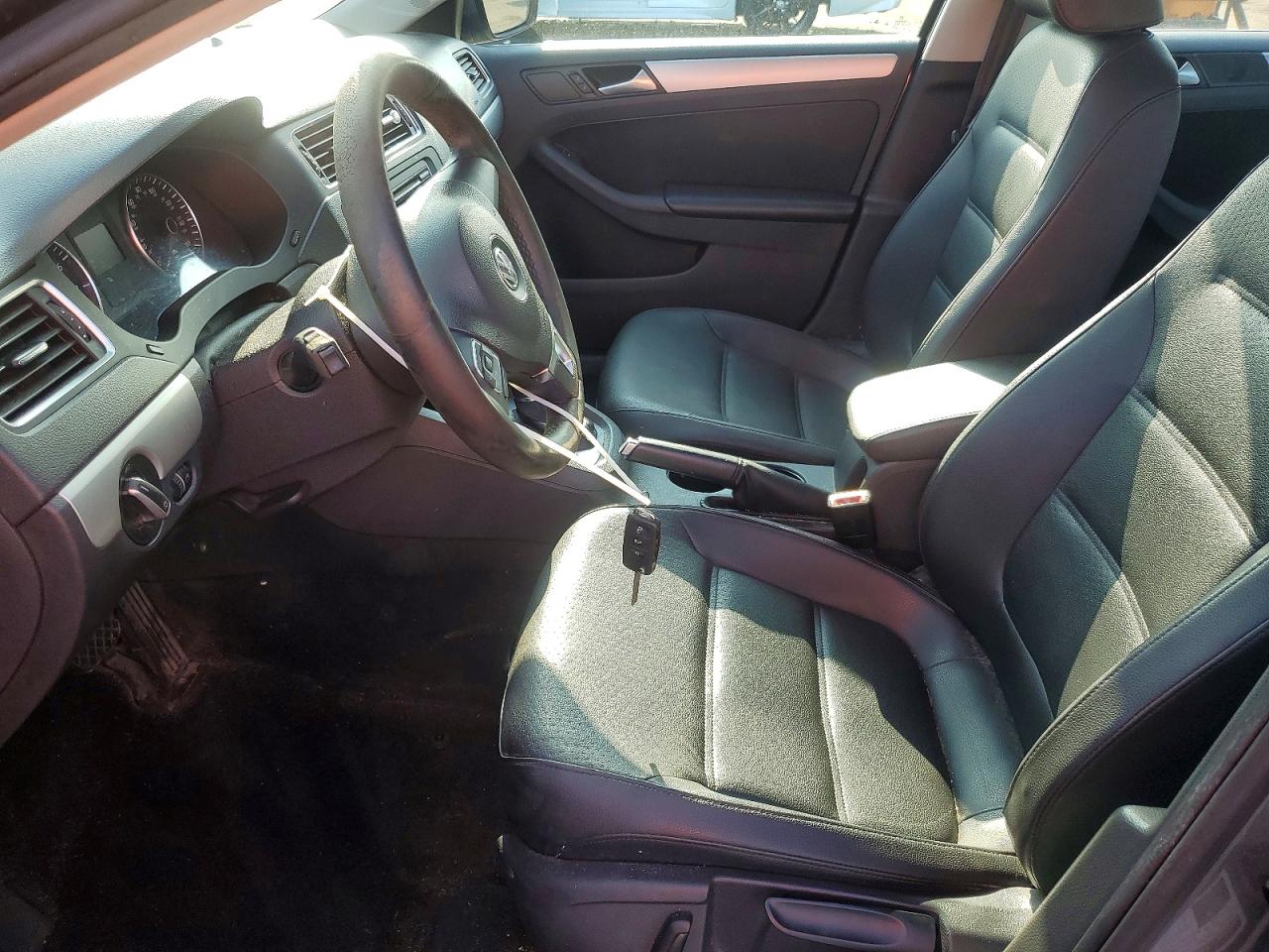 2014 Volkswagen Jetta Se Gray vin: 3VWD17AJXEM249888
