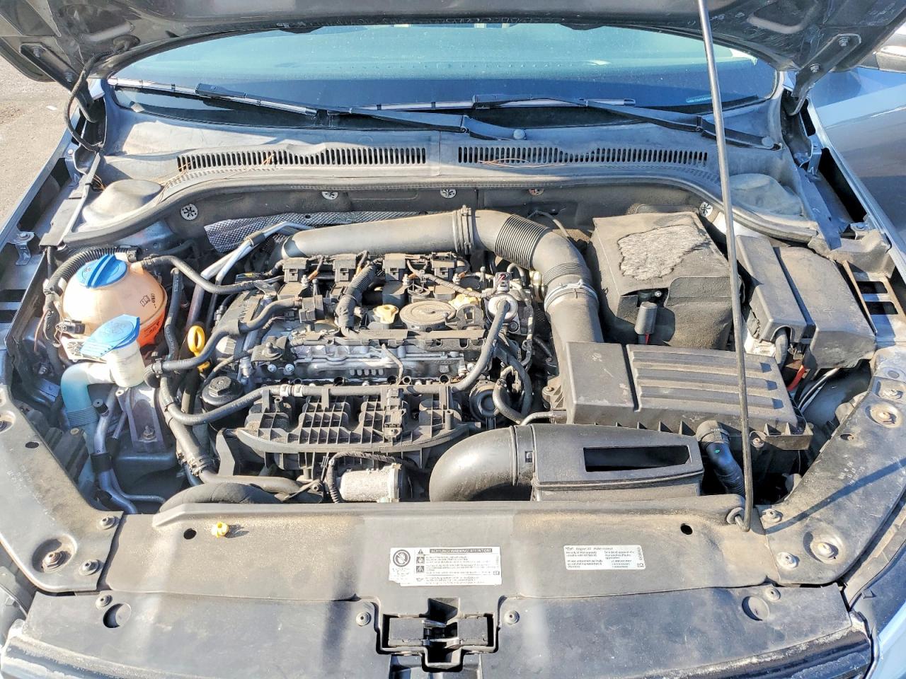 2014 Volkswagen Jetta Se Gray vin: 3VWD17AJXEM249888