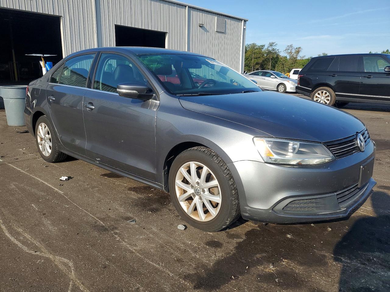 2014 Volkswagen Jetta Se Gray vin: 3VWD17AJXEM249888
