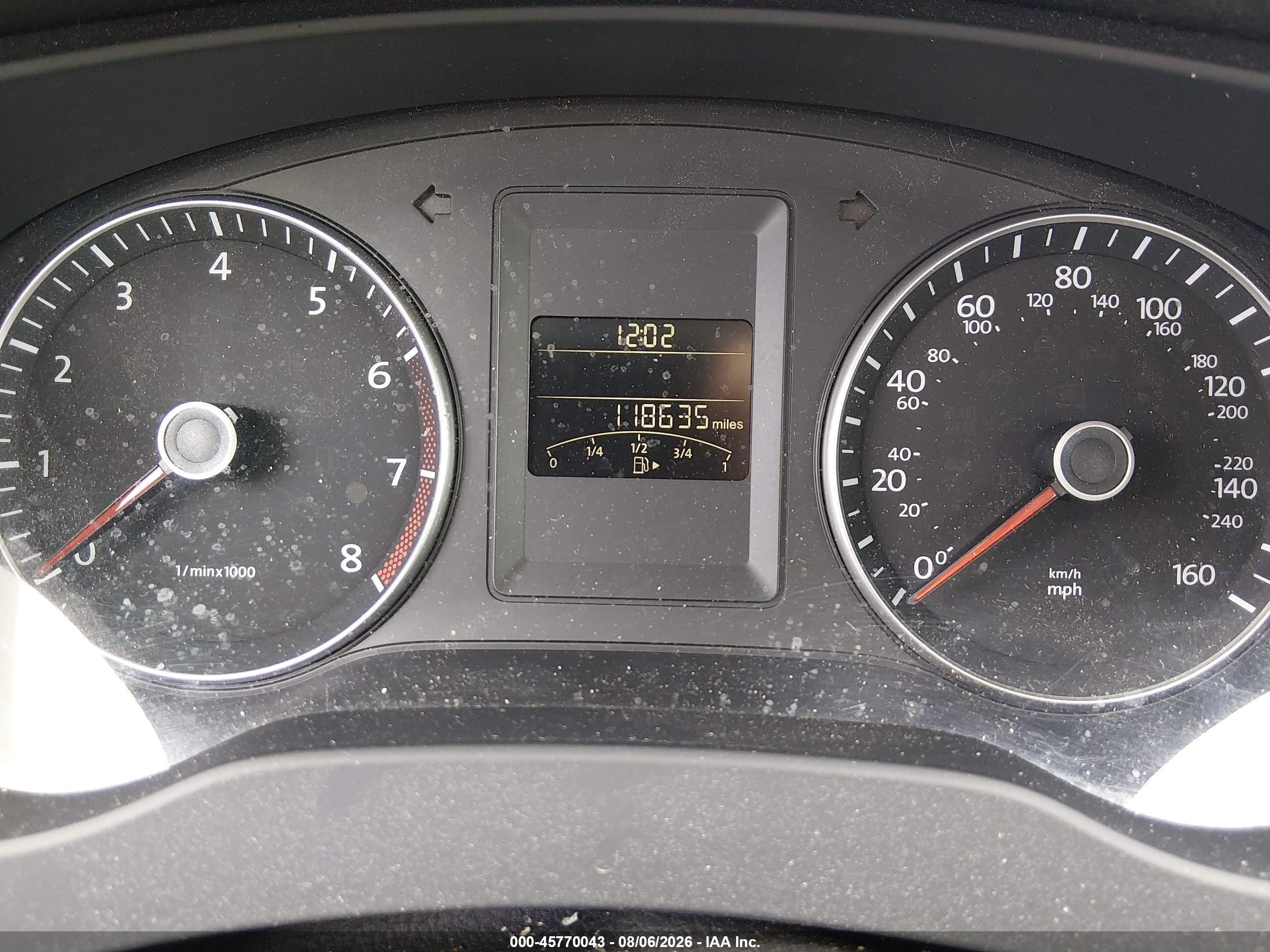 2014 Volkswagen Jetta 1.8t Se Gray vin: 3VWD17AJXEM293597
