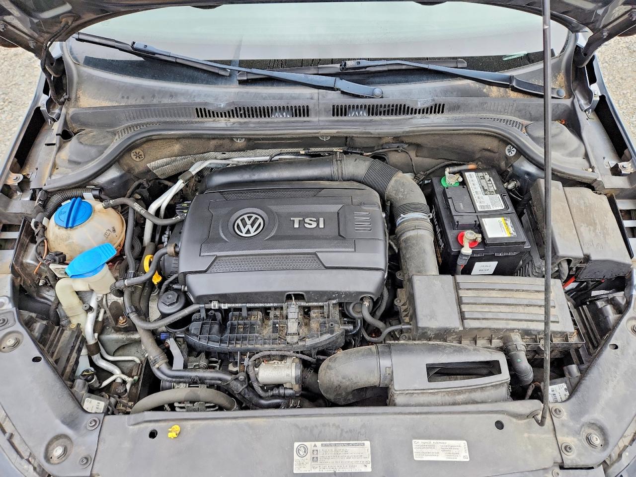 2014 Volkswagen Jetta Se Gray vin: 3VWD17AJXEM321768