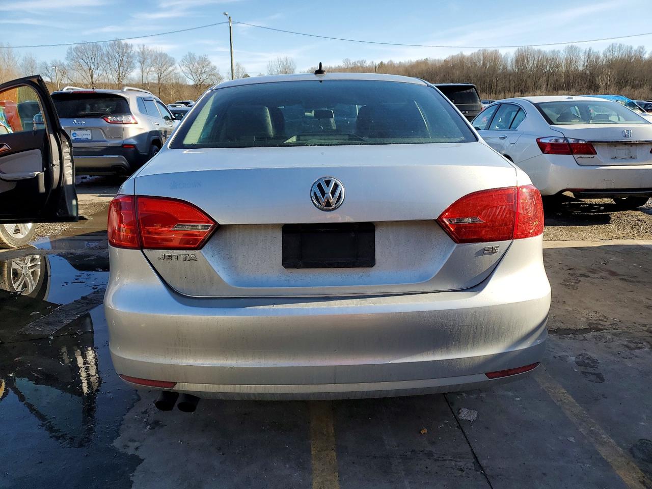 2014 Volkswagen Jetta Se Серебряный vin: 3VWD17AJXEM364216