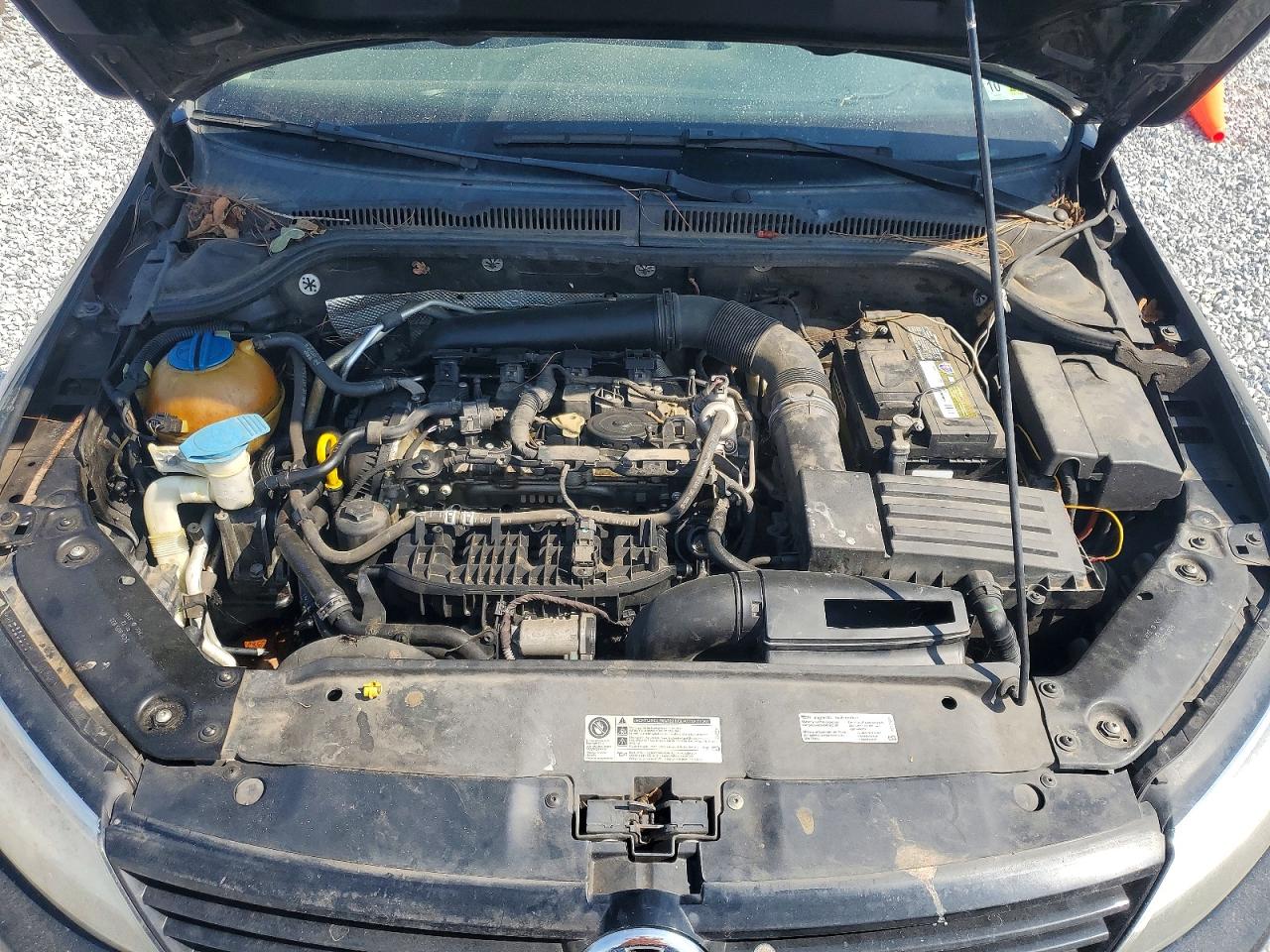 2014 Volkswagen Jetta Se Black vin: 3VWD17AJXEM365463