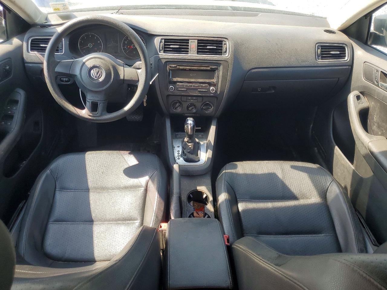 2014 Volkswagen Jetta Se Black vin: 3VWD17AJXEM365463