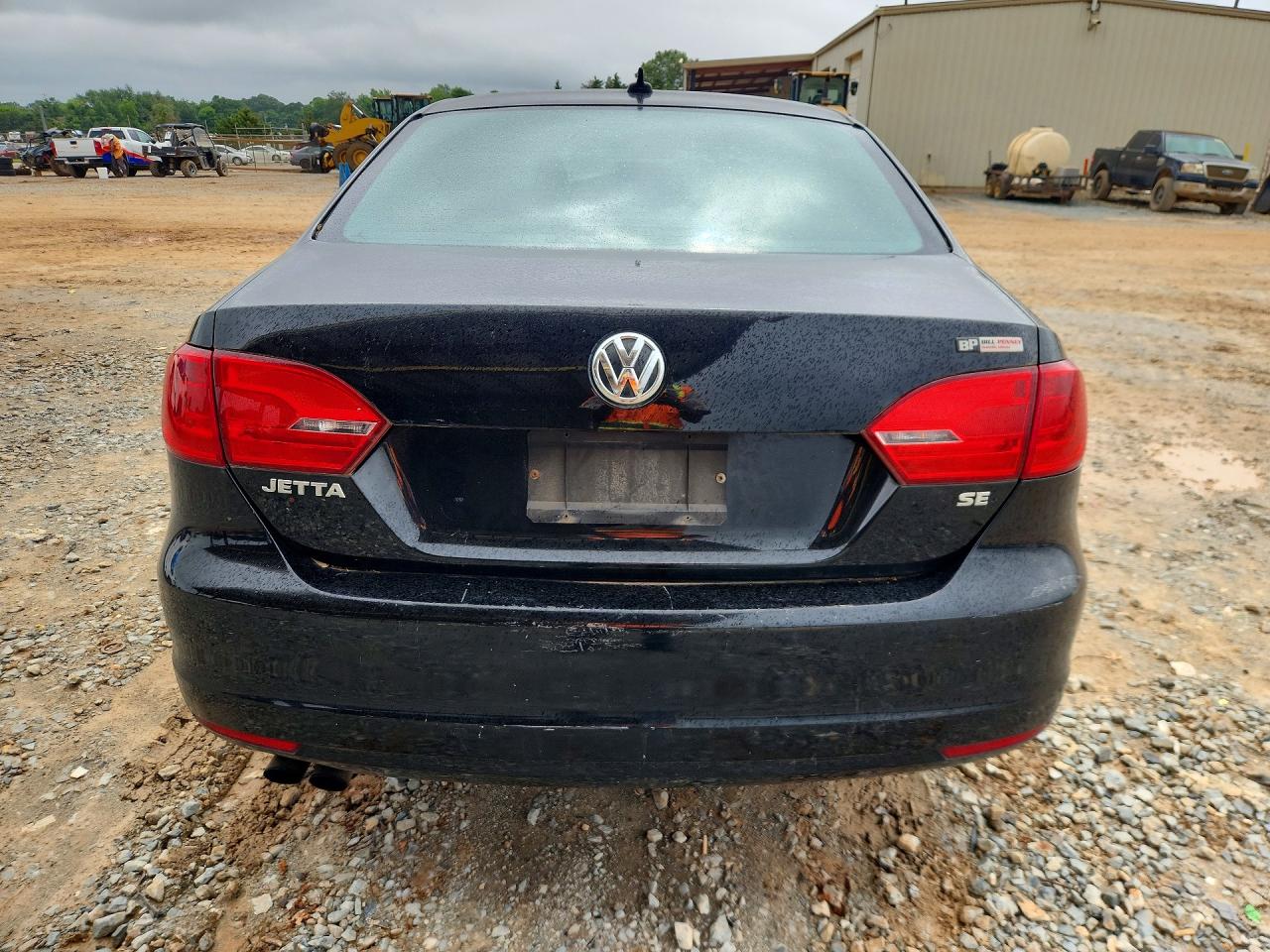 2014 Volkswagen Jetta Se Black vin: 3VWD17AJXEM372848
