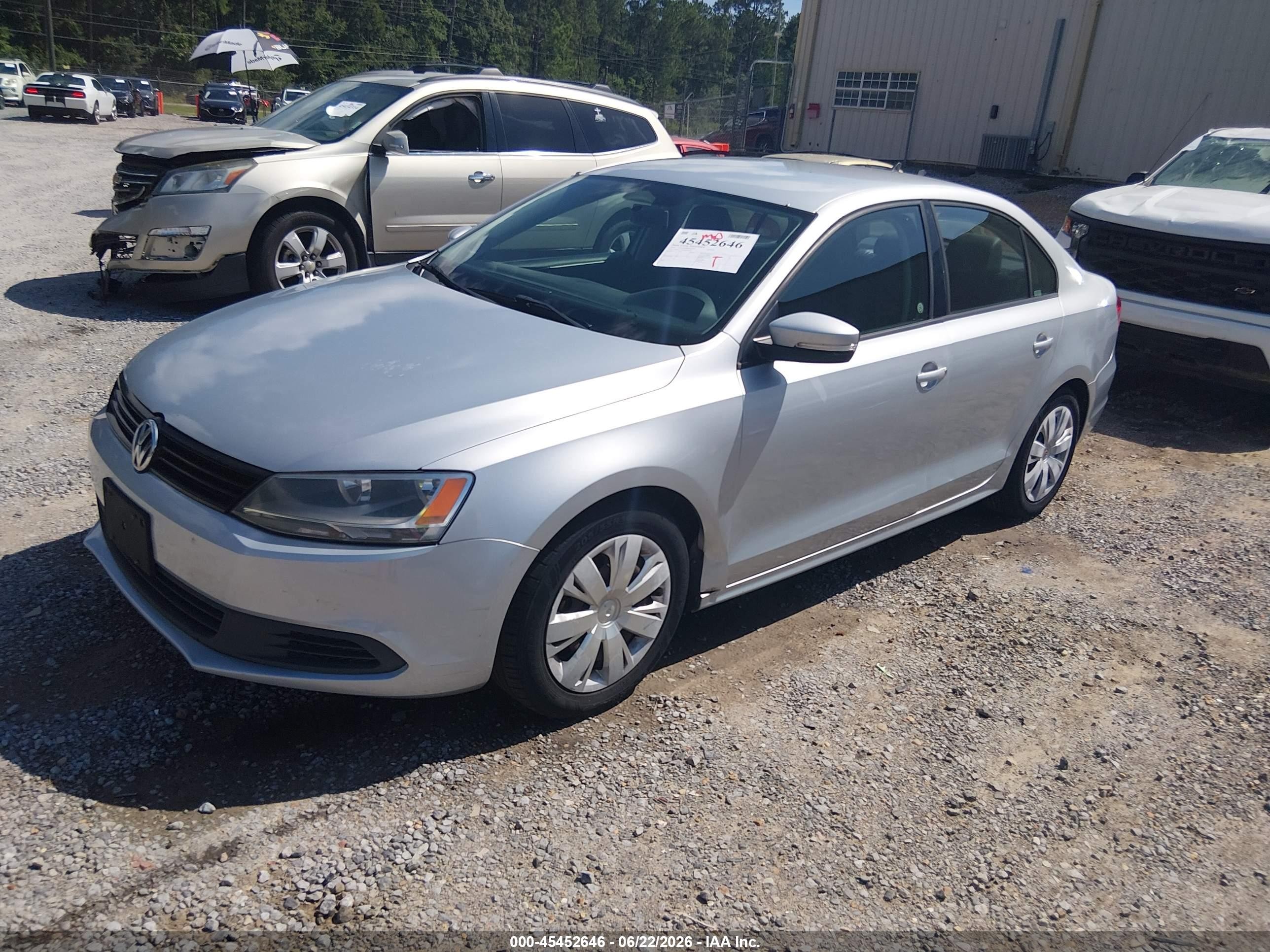 2014 Volkswagen Jetta 1.8t Se Silver vin: 3VWD17AJXEM395739