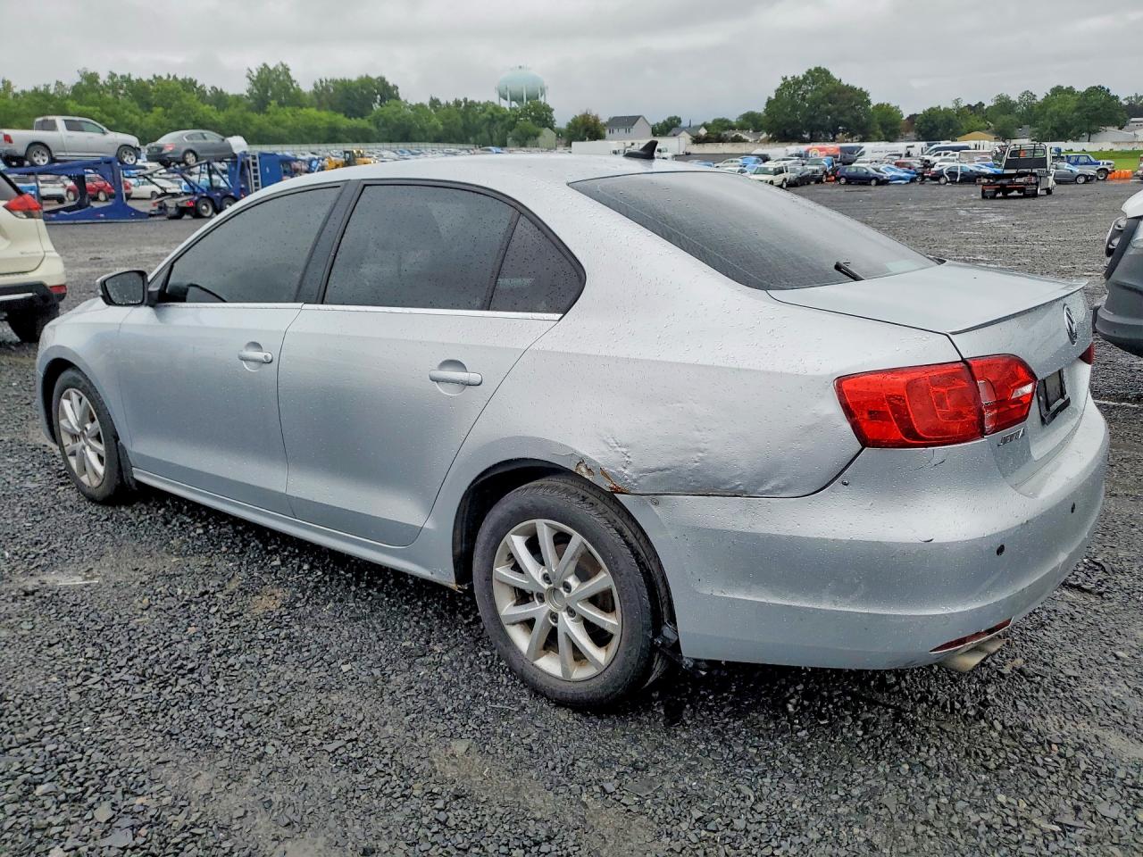2014 Volkswagen Jetta Se Серебряный vin: 3VWD17AJXEM402432
