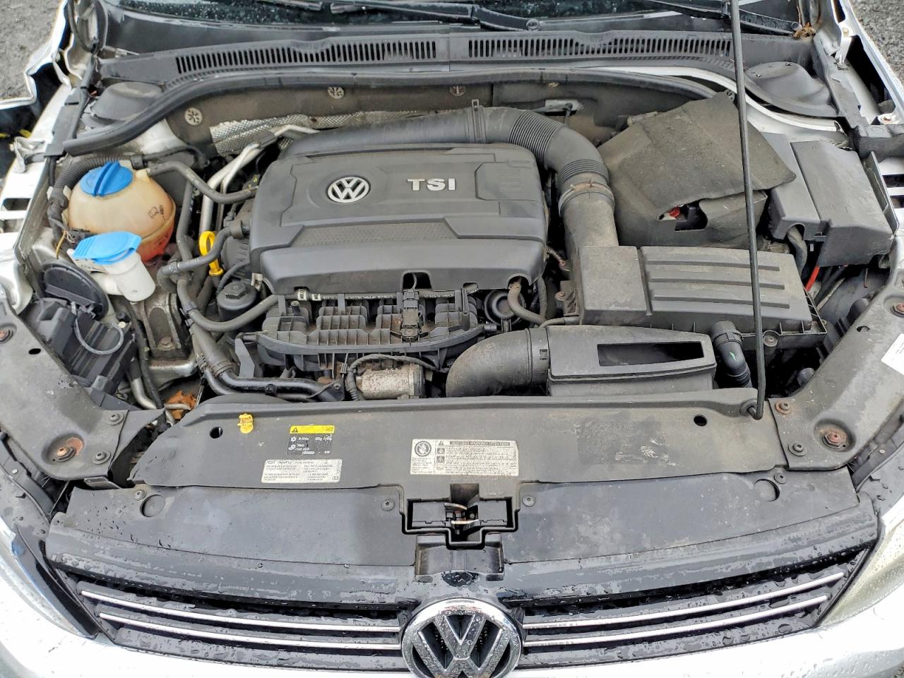 2014 Volkswagen Jetta Se Серебряный vin: 3VWD17AJXEM402432