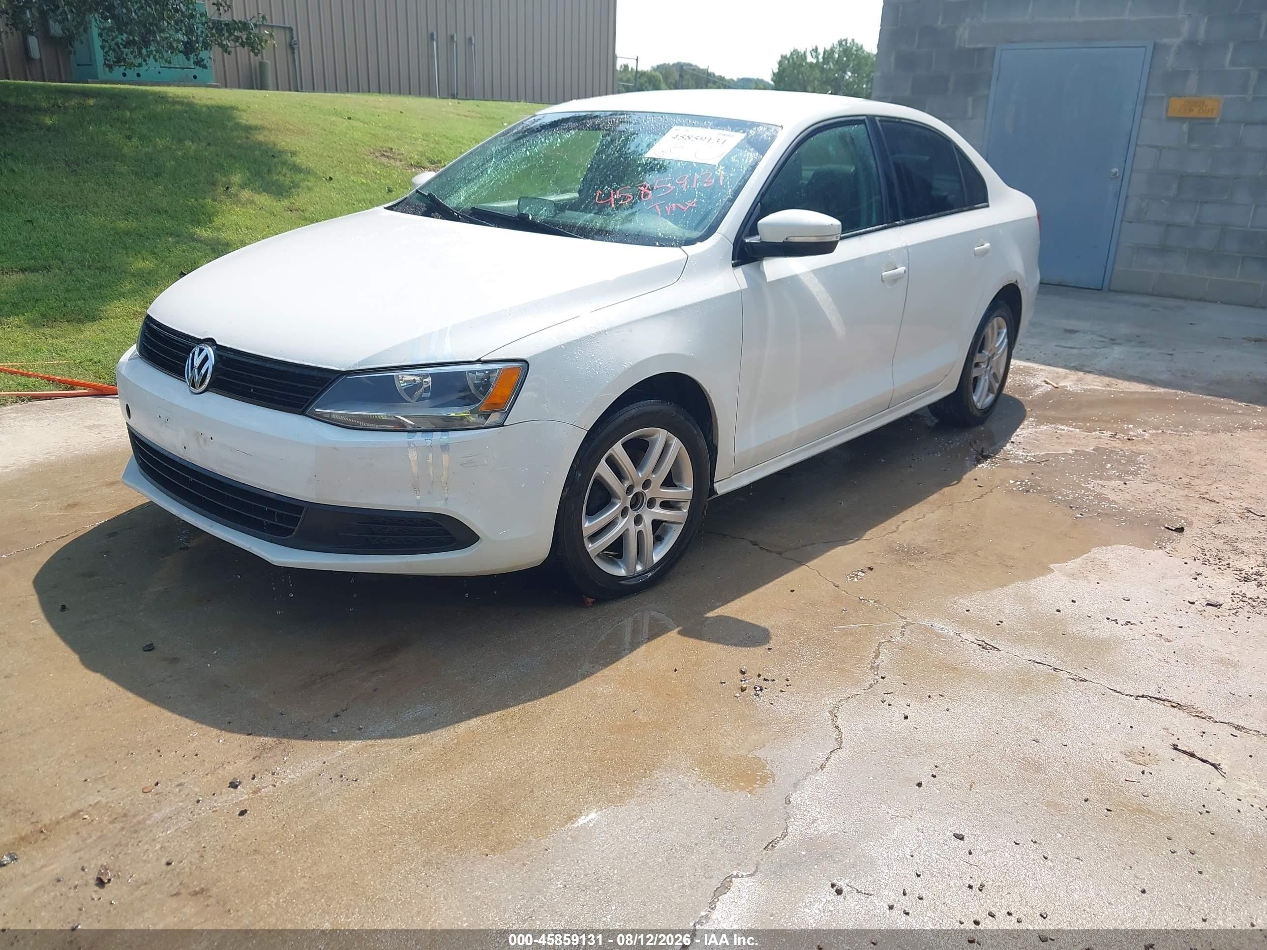 2014 Volkswagen Jetta 1.8t Se Белый vin: 3VWD17AJXEM418887
