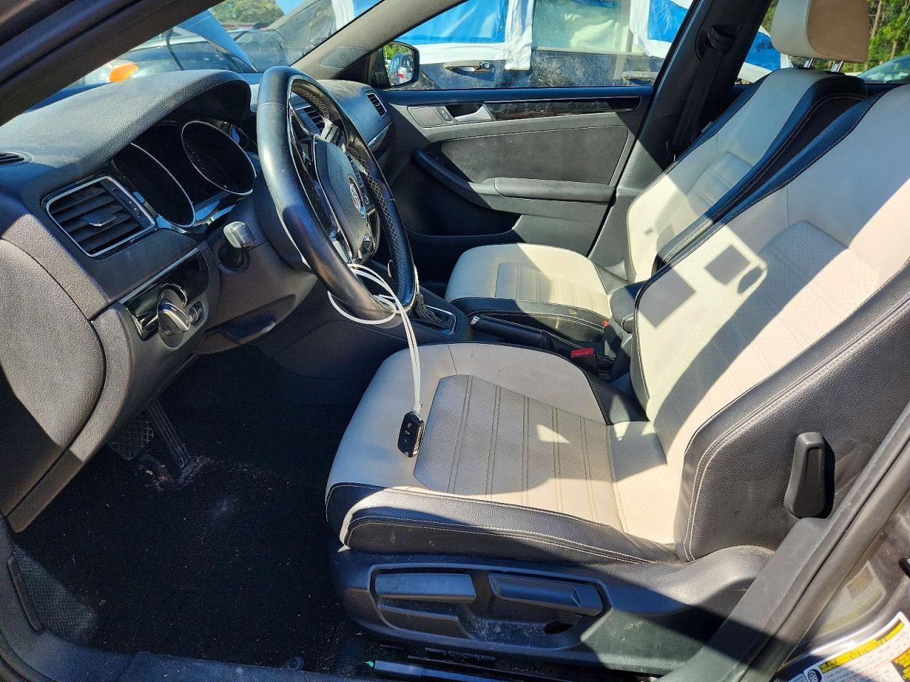 2015 Volkswagen Jetta Se Gray vin: 3VWD17AJXFM210963