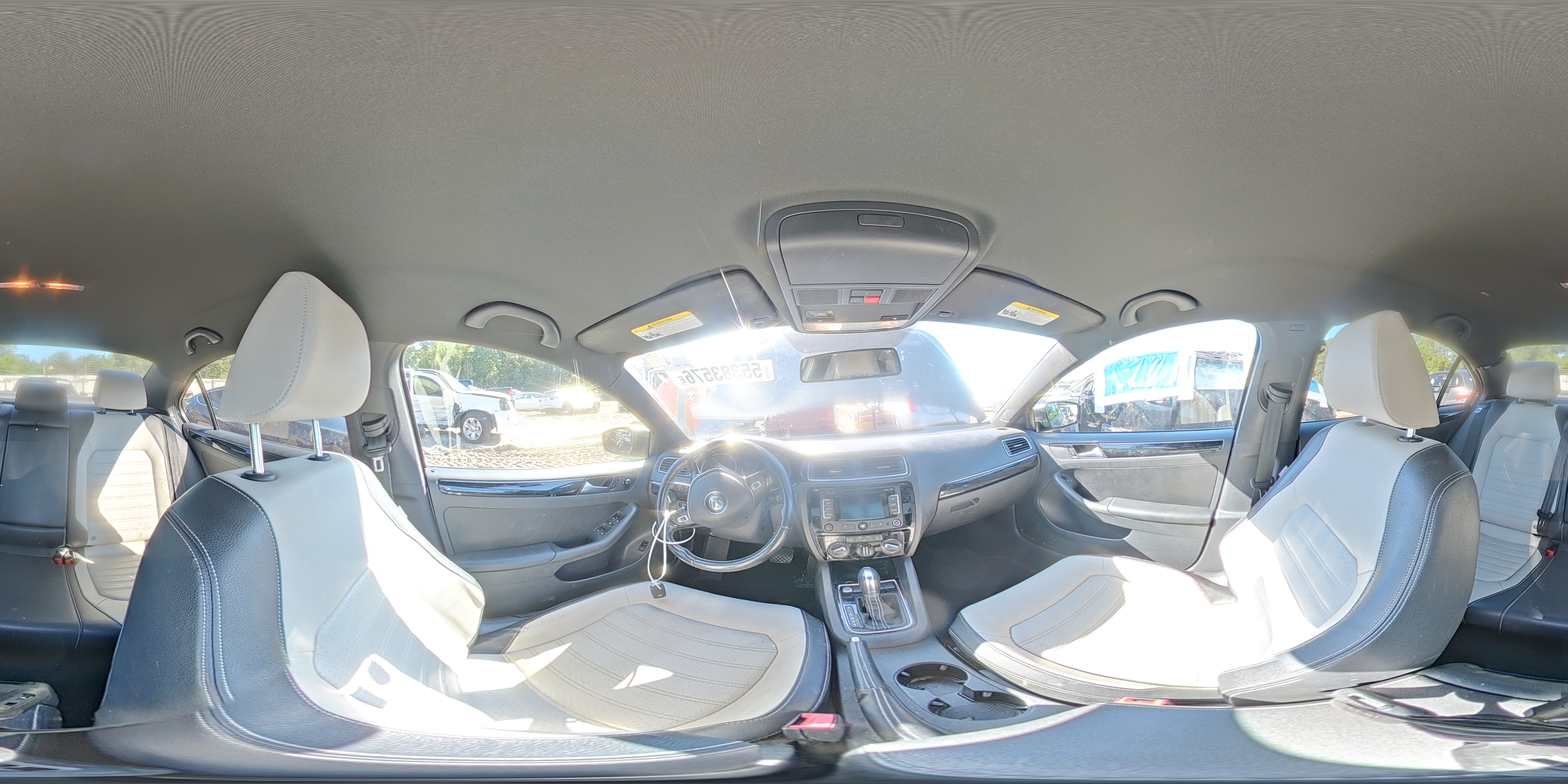 2015 Volkswagen Jetta Se Gray vin: 3VWD17AJXFM210963