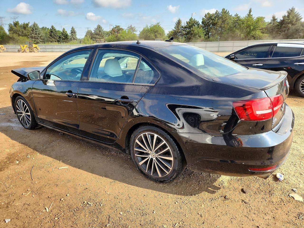 2015 Volkswagen Jetta Se Черный vin: 3VWD17AJXFM221591