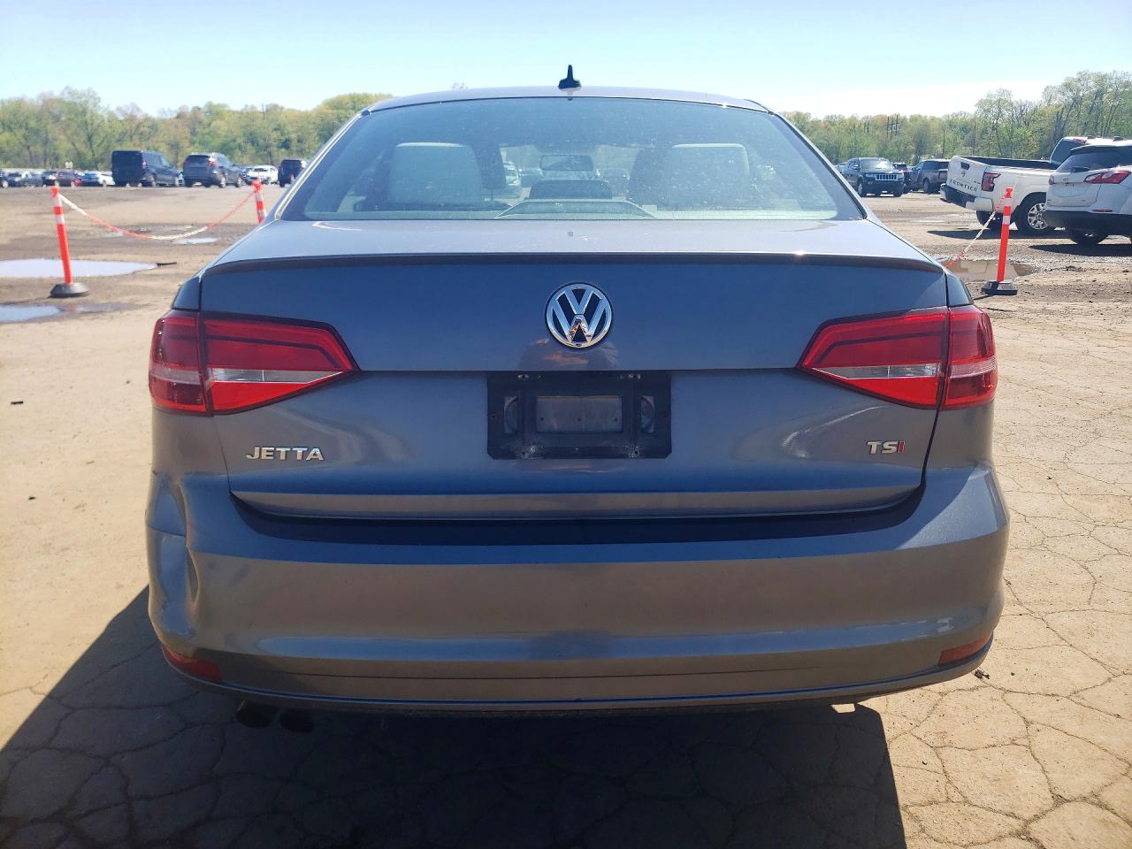 2015 Volkswagen Jetta Se Серый vin: 3VWD17AJXFM225222