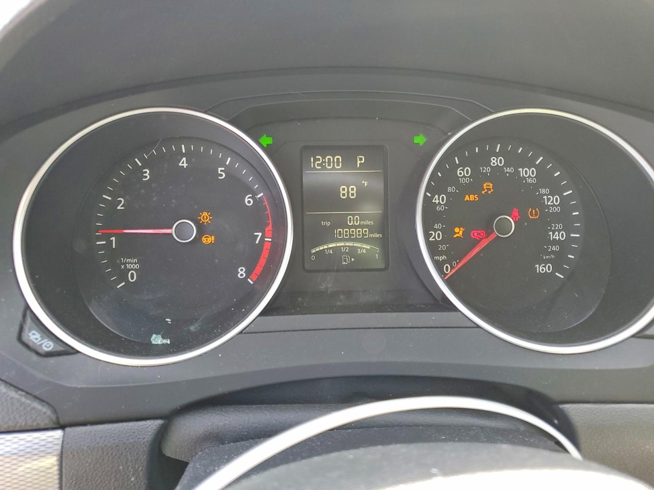 2015 Volkswagen Jetta Se White vin: 3VWD17AJXFM238181