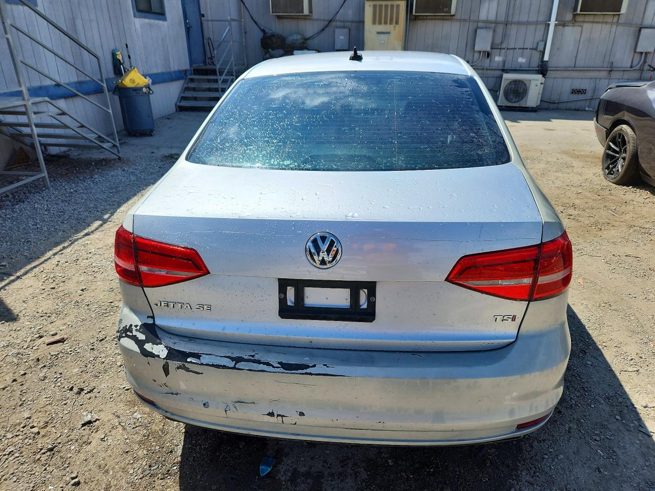 2015 Volkswagen Jetta Se Silver vin: 3VWD17AJXFM239718