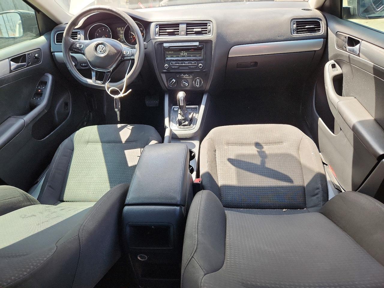 2015 Volkswagen Jetta Se Silver vin: 3VWD17AJXFM239718
